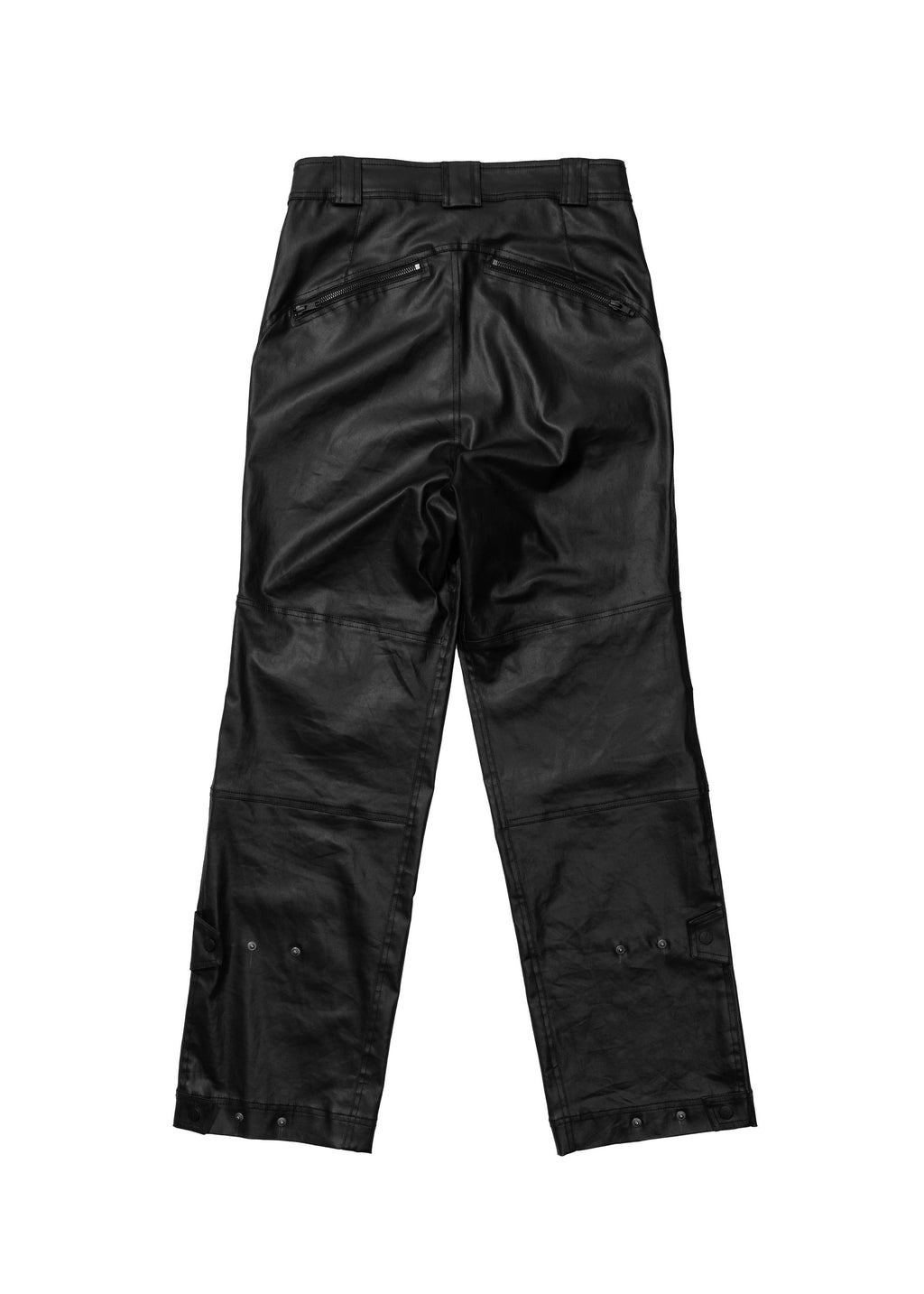 Hyein Seo - Coated Cotton Rider Pants (Black) product image 9 | TRAB K-Fashion Australia