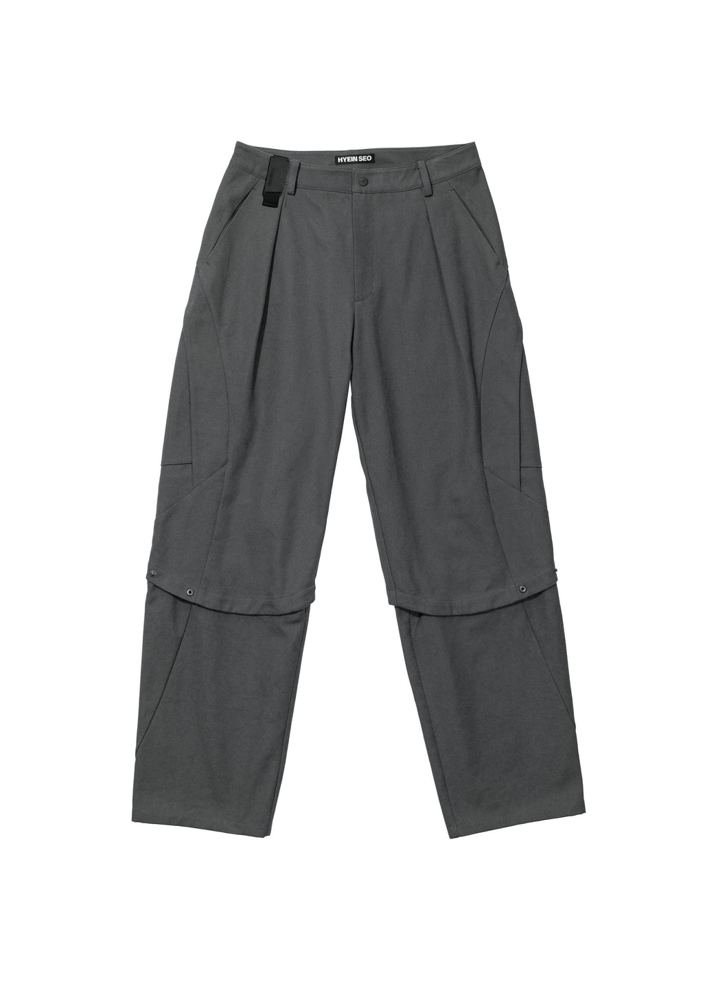 Hyein Seo - Convertible Cargo Pants (Charcoal) product image 9 | TRAB K-Fashion Australia