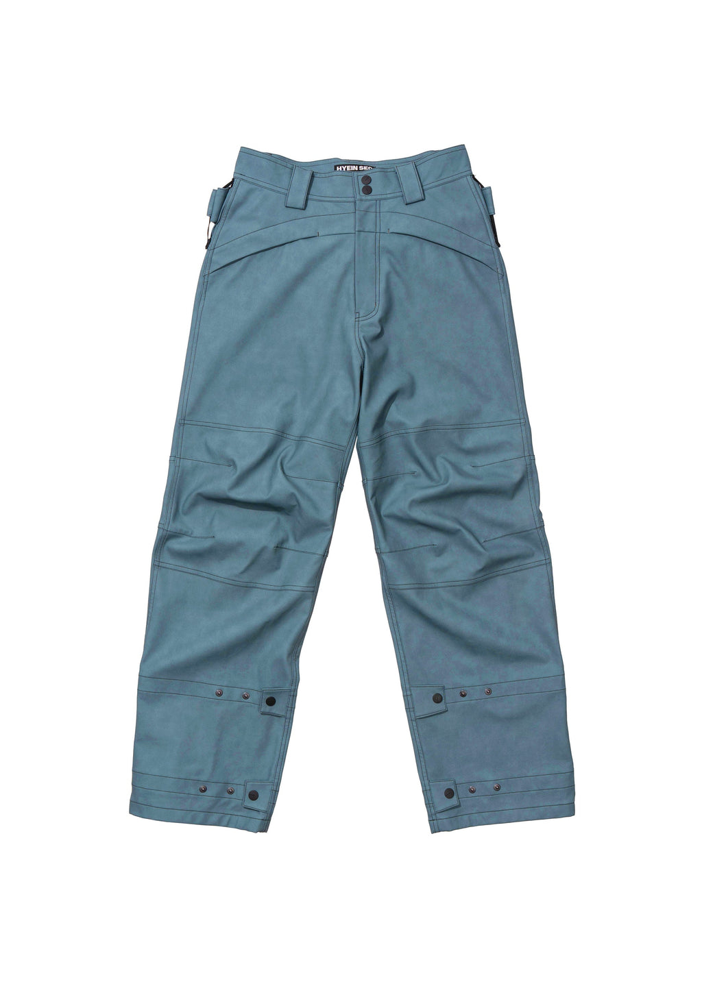 Hyein Seo - Biker Pants w/ Detachable Bag (Slate Grey) product image 5 | TRAB K-Fashion Australia