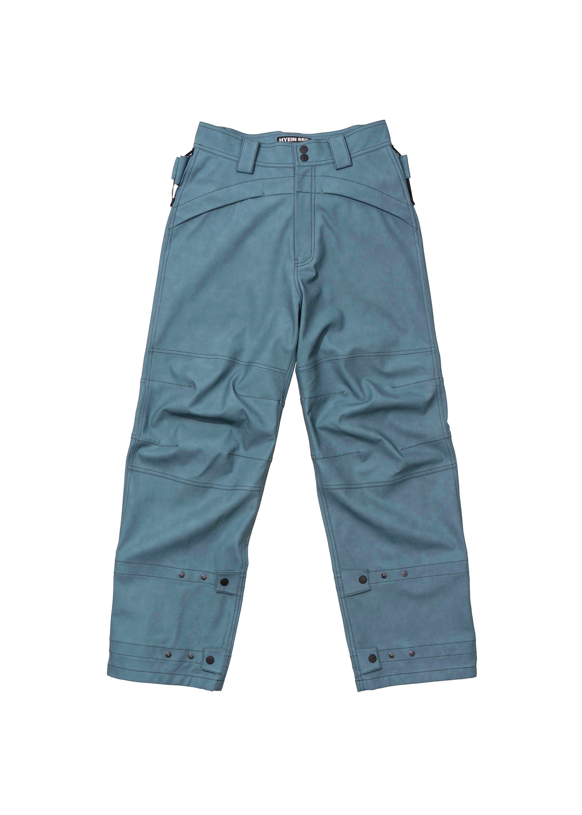 Hyein Seo - Biker Pants w/ Detachable Bag (Slate Grey) product image 5 | TRAB K-Fashion Australia