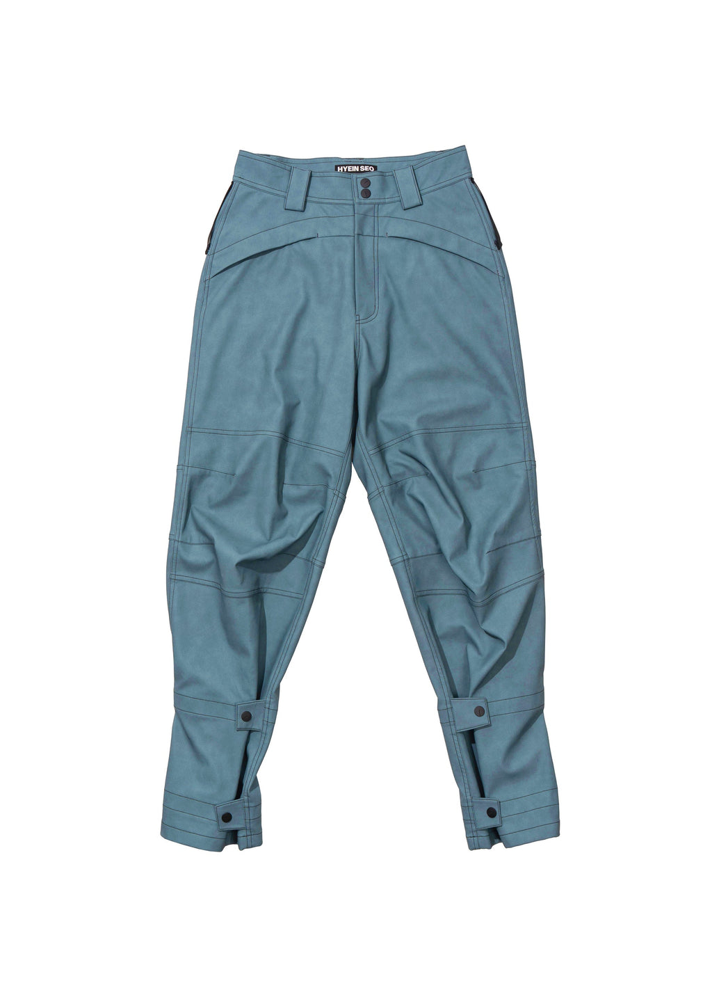 Hyein Seo - Biker Pants w/ Detachable Bag (Slate Grey) product image 7 | TRAB K-Fashion Australia