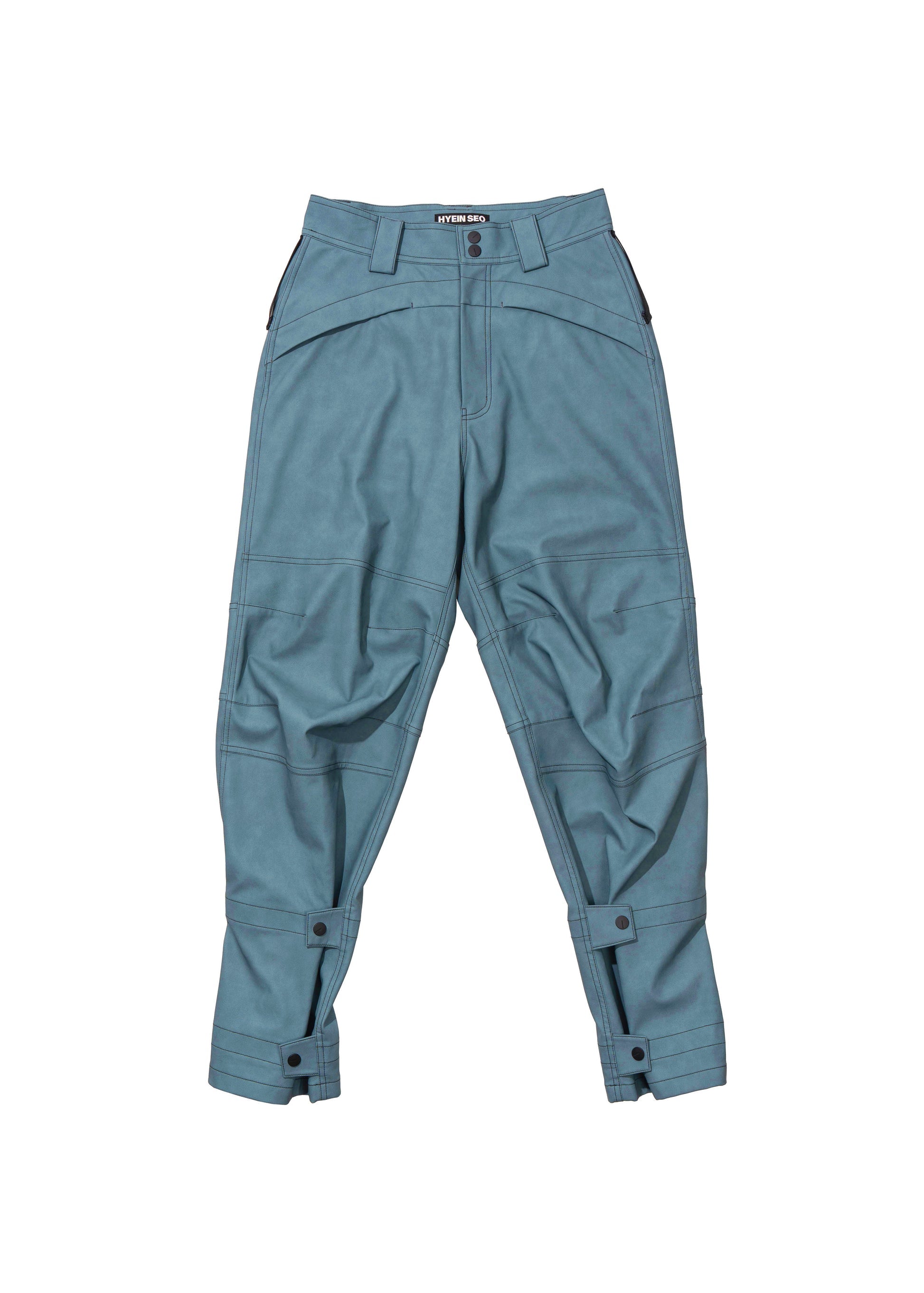 Hyein Seo - Biker Pants w/ Detachable Bag (Slate Grey) product image 7 | TRAB K-Fashion Australia