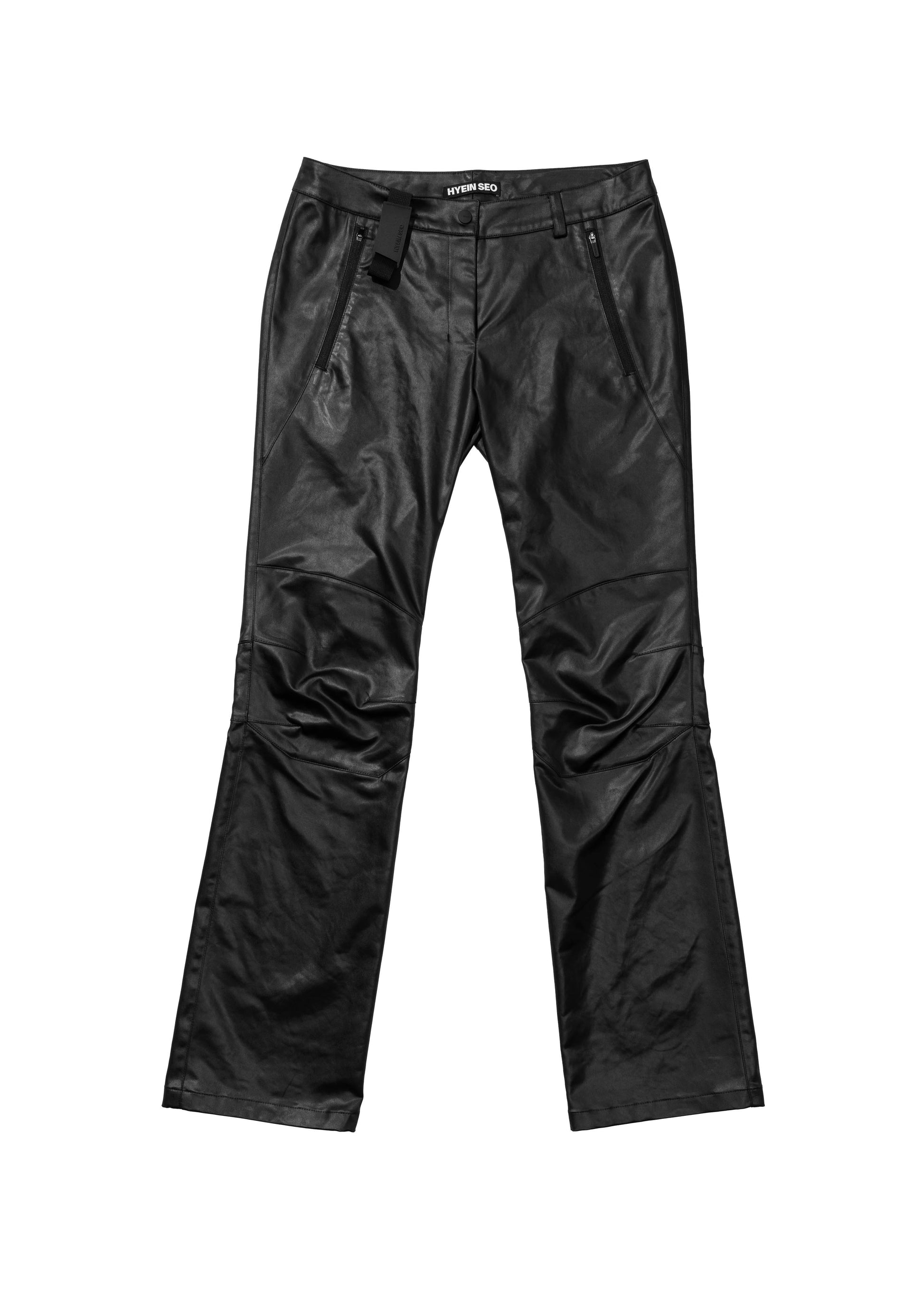 Hyein Seo - Faux Leather Pants (Black) product image 9 | TRAB K-Fashion Australia
