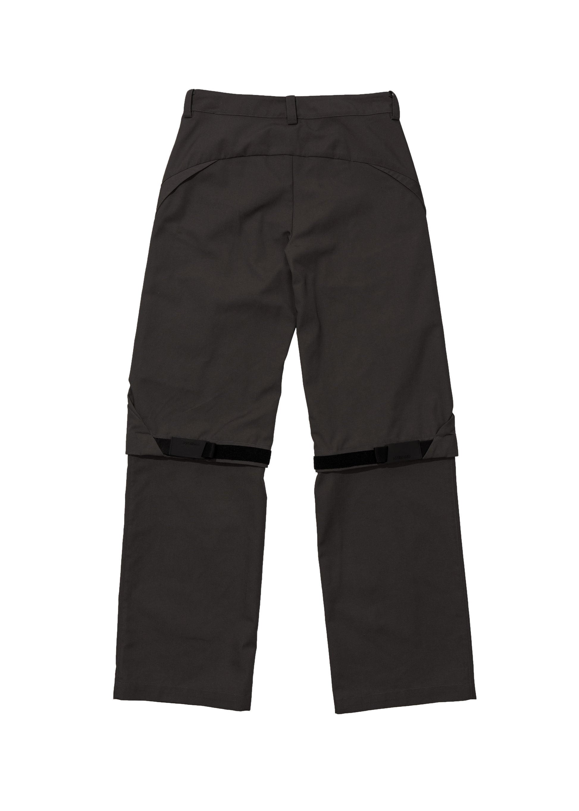 Hyein Seo - Convertible Moto Pants (Charcoal) product image 10 | TRAB K-Fashion Australia