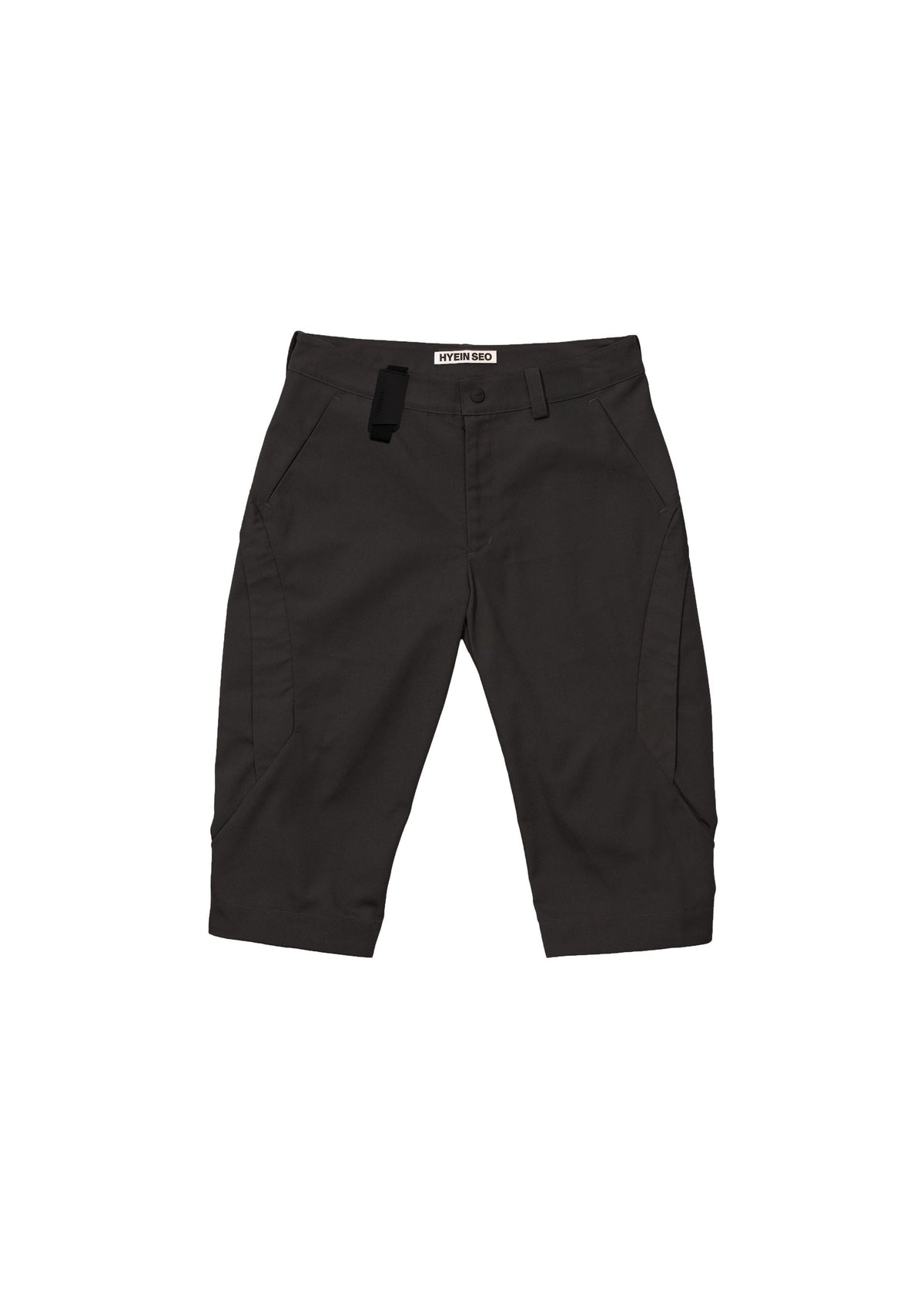 Hyein Seo - Convertible Moto Pants (Charcoal) product image 3 | TRAB K-Fashion Australia