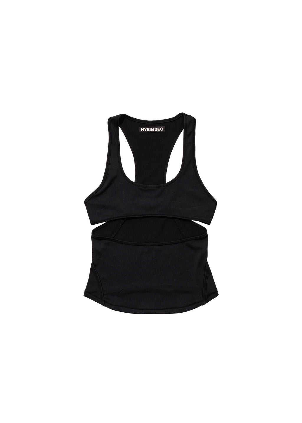 Hyein Seo - Double Layer Crop Top (Black) product image 3 | TRAB K-Fashion Australia