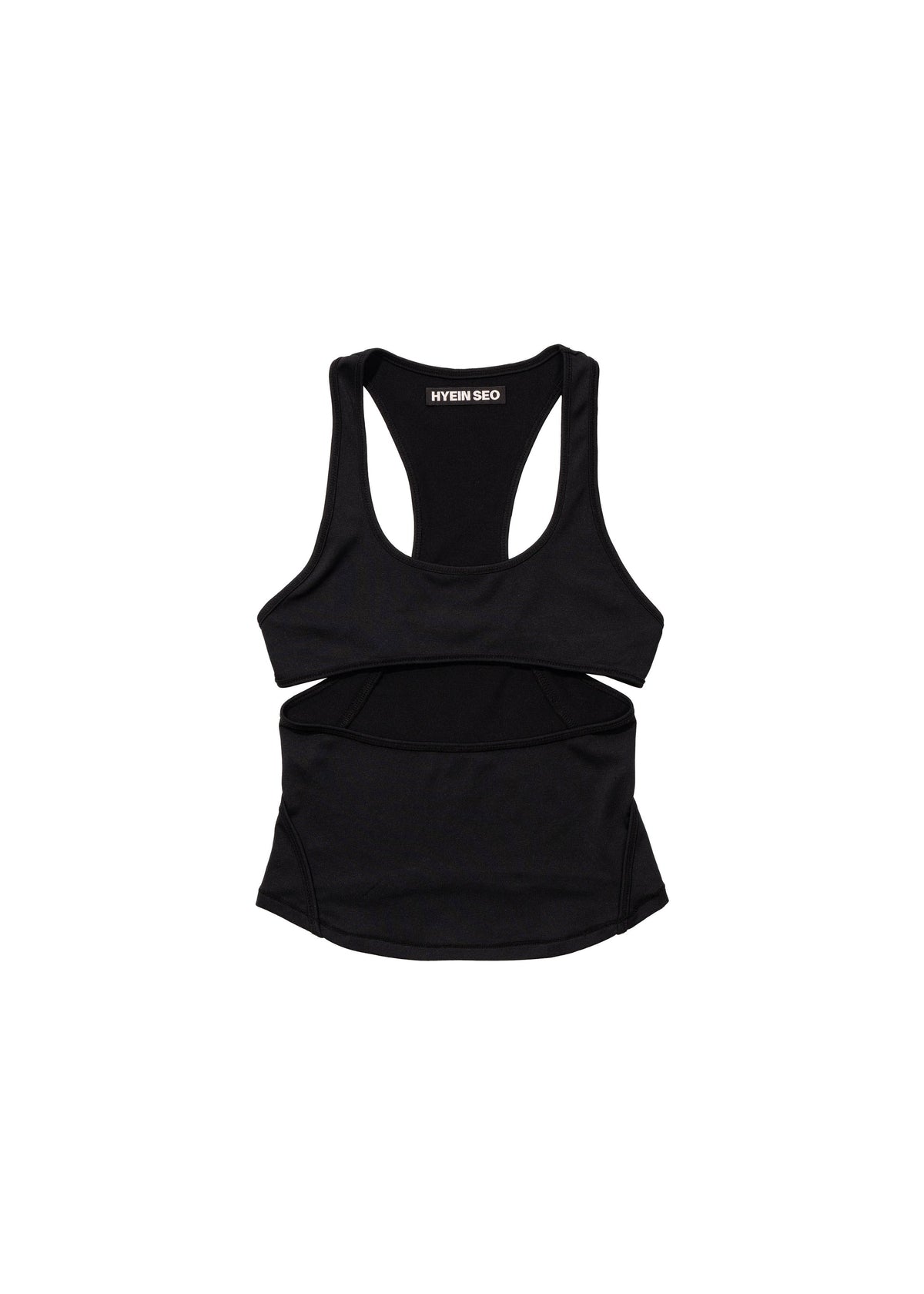 Hyein Seo - Double Layer Crop Top (Black) product image 3 | TRAB K-Fashion Australia