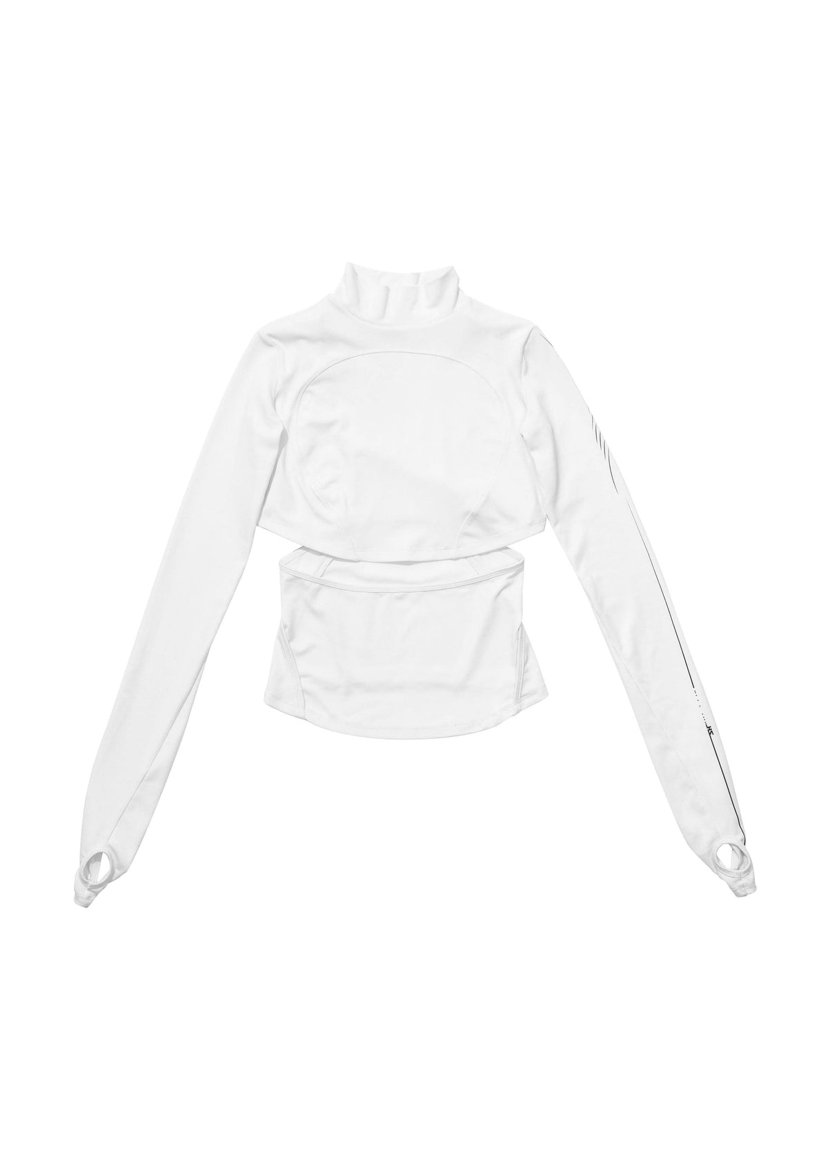 Hyein Seo - Double Layer Crop Top (White) product image 1 | TRAB K-Fashion Australia
