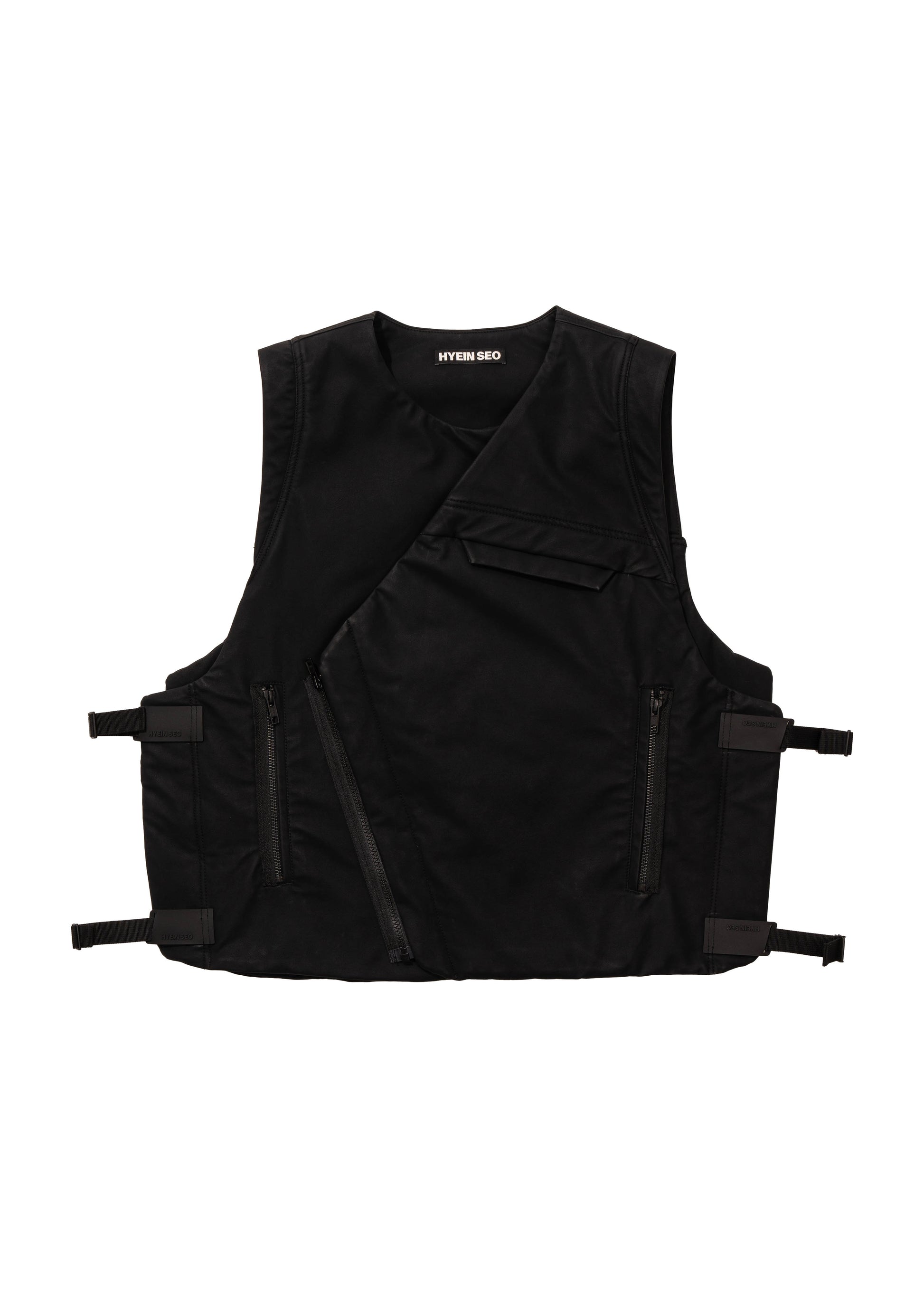Hyein Seo - Light Down Vest (Black) product image 11 | TRAB K-Fashion Australia