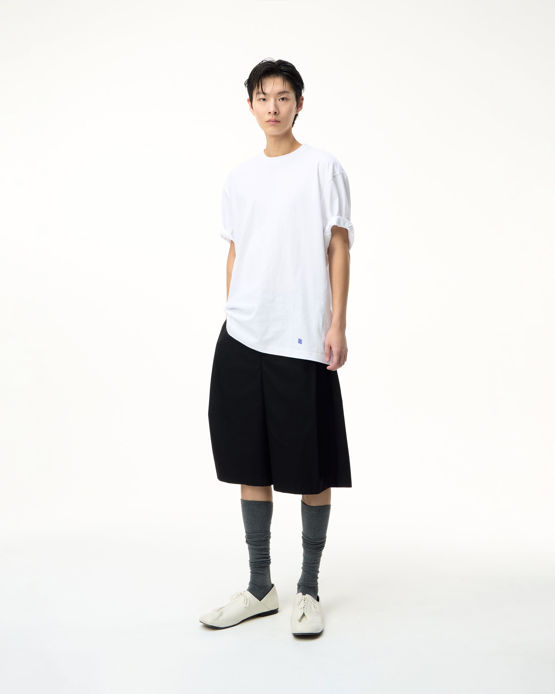 Ader Error - Semiover fit 3 PACK T002 (White) product image 6 | TRAB K-Fashion Australia