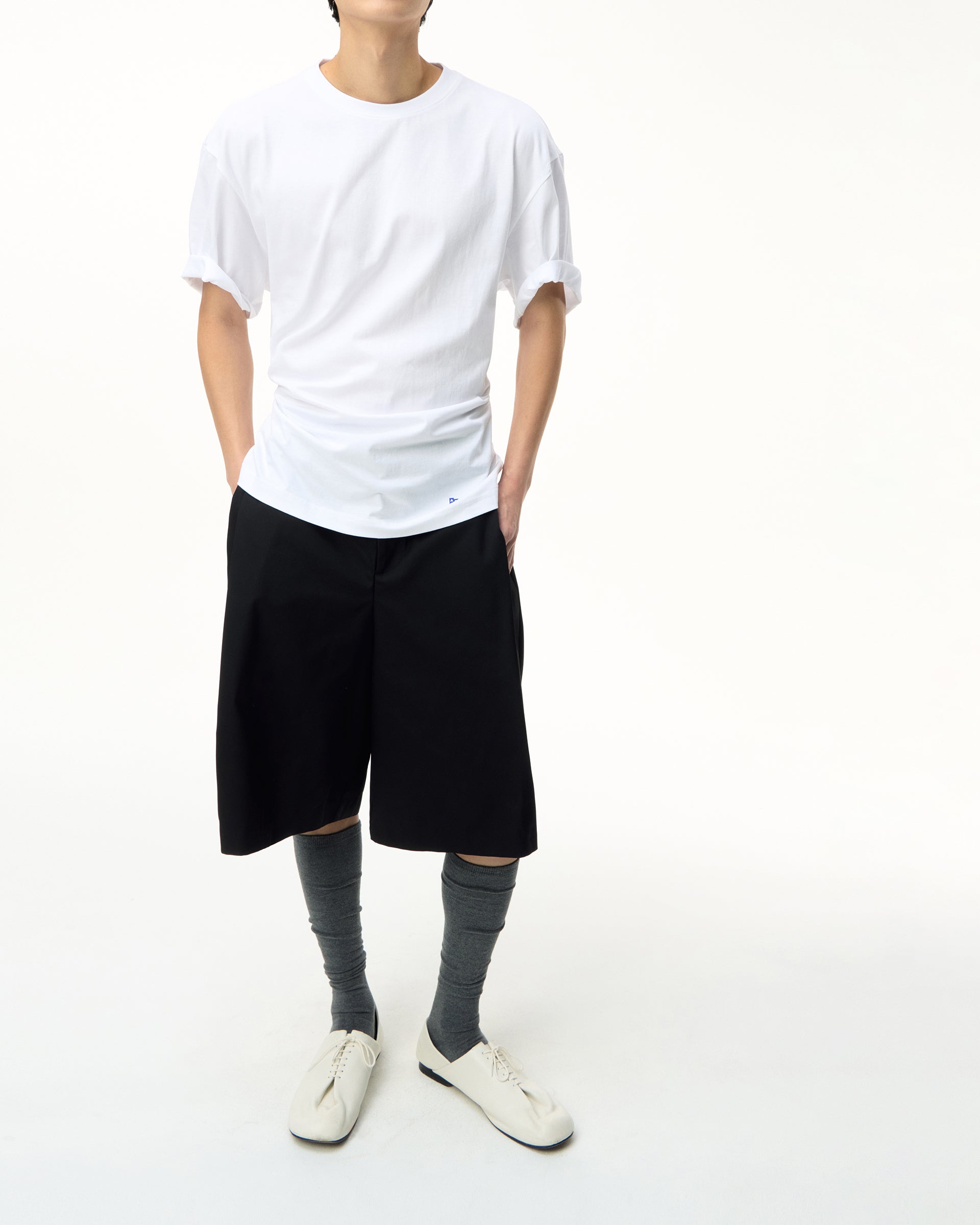 Ader Error - Semiover fit 3 PACK T002 (White) product image 10 | TRAB K-Fashion Australia