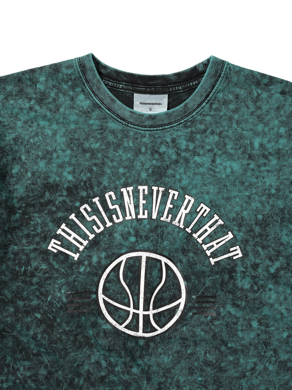 thisisneverthat - Faded Basketball Tee (Green) product image 2 | TRAB K-Fashion Australia