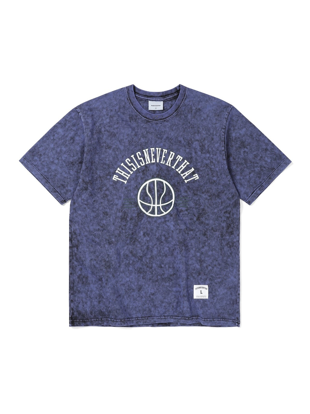 thisisneverthat - Faded Basketball Tee Purple (Blue) product image 1 | TRAB K-Fashion Australia