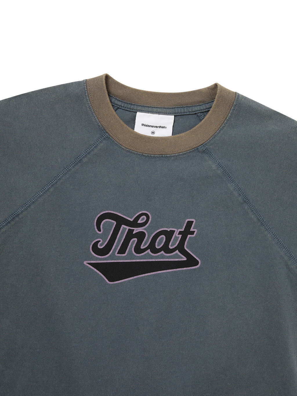thisisneverthat - Faded Raglan W Tee (Navy) product image 2 | TRAB K-Fashion Australia