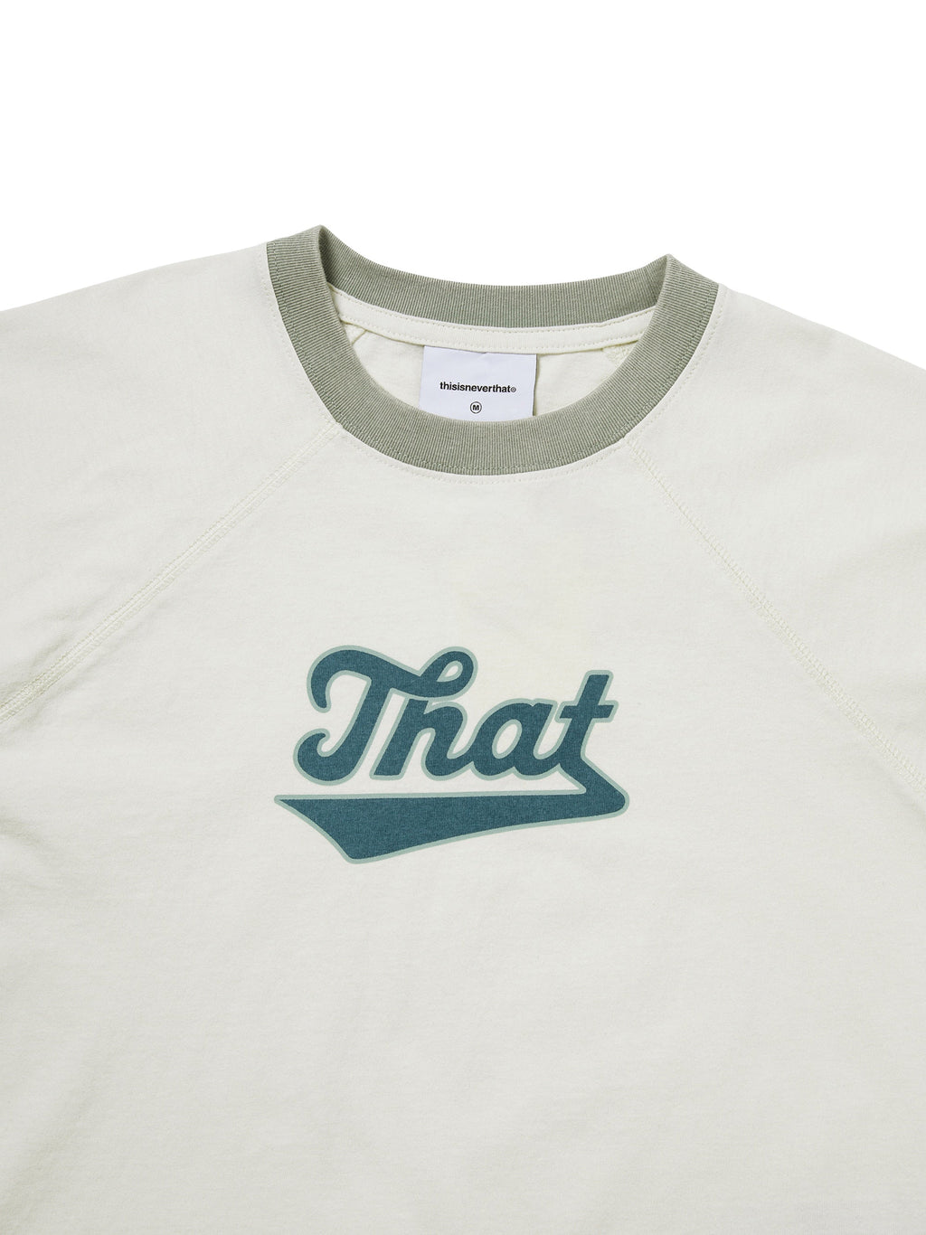 thisisneverthat - Faded Raglan W Tee (Green) product image 2 | TRAB K-Fashion Australia