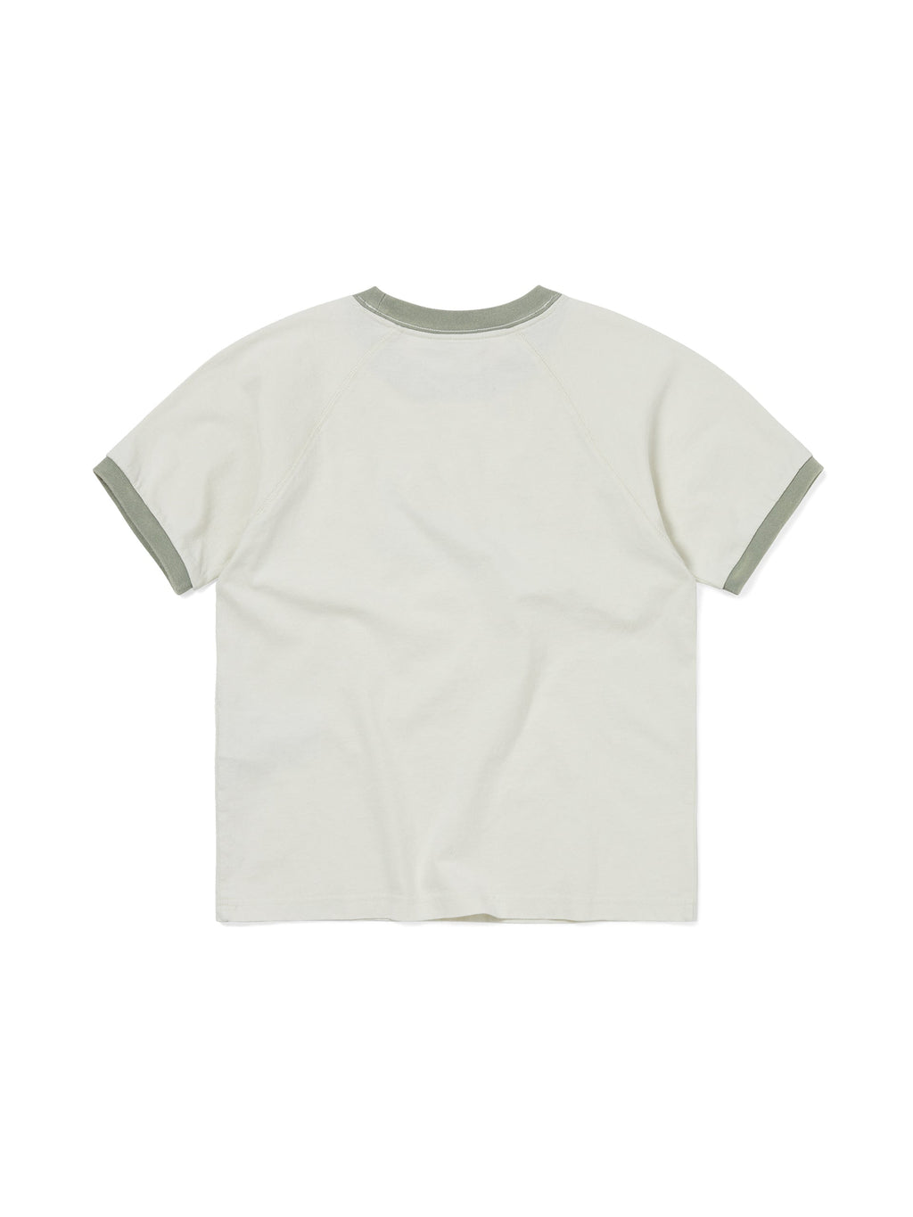 thisisneverthat - Faded Raglan W Tee (Yellow Green) product image 3 | TRAB K-Fashion Australia