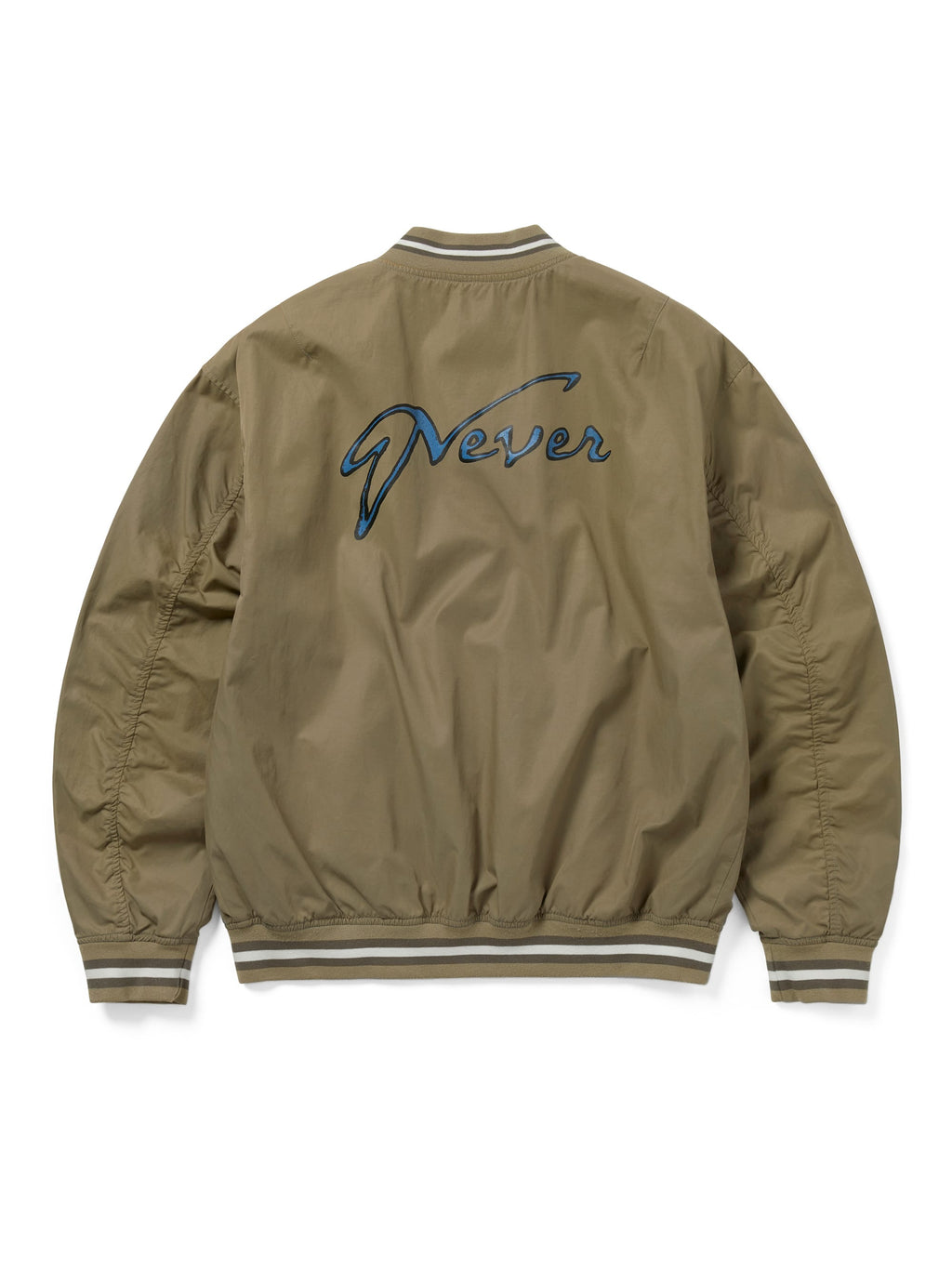 thisisneverthat - Faded Stadium Jacket (Beige) product image 4 | TRAB K-Fashion Australia