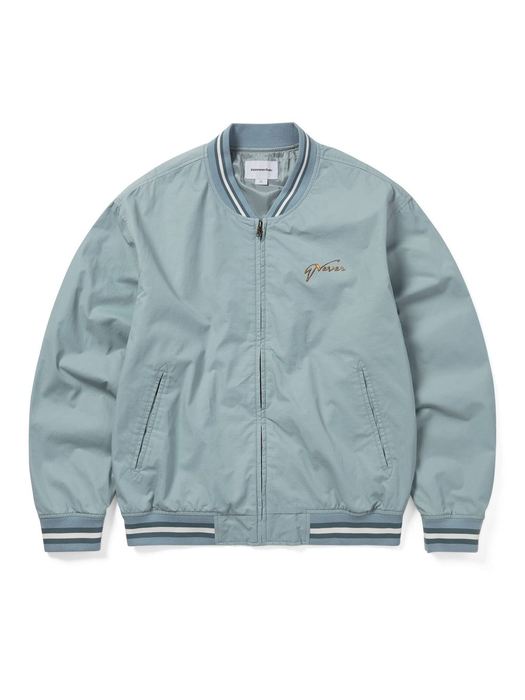 thisisneverthat - Faded Stadium Jacket (Blue) product image 1 | TRAB K-Fashion Australia