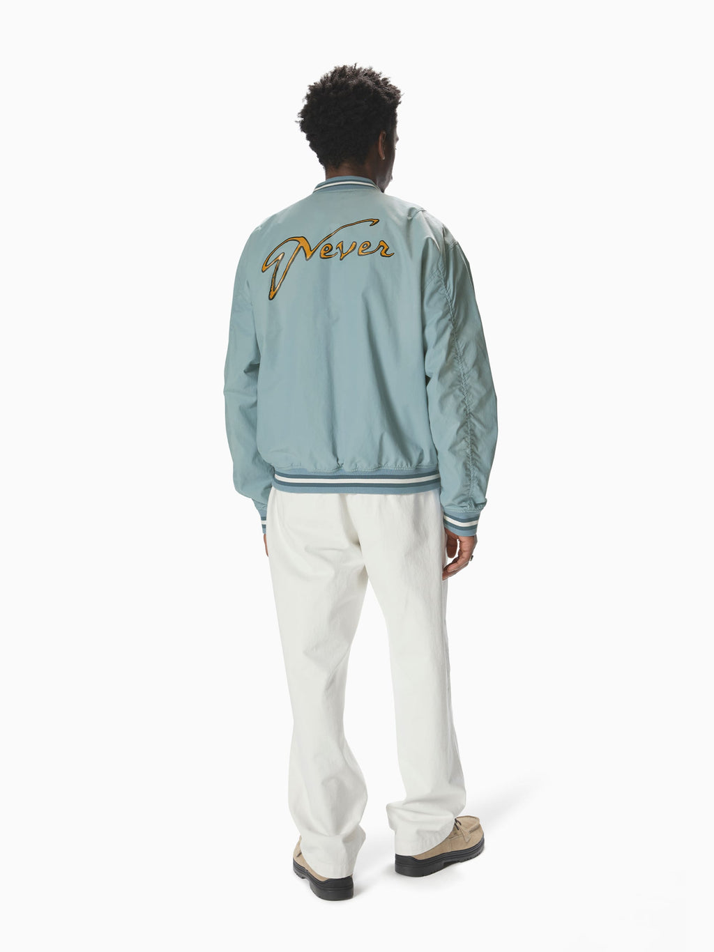 thisisneverthat - Faded Stadium Jacket (Blue) product image 6 | TRAB K-Fashion Australia