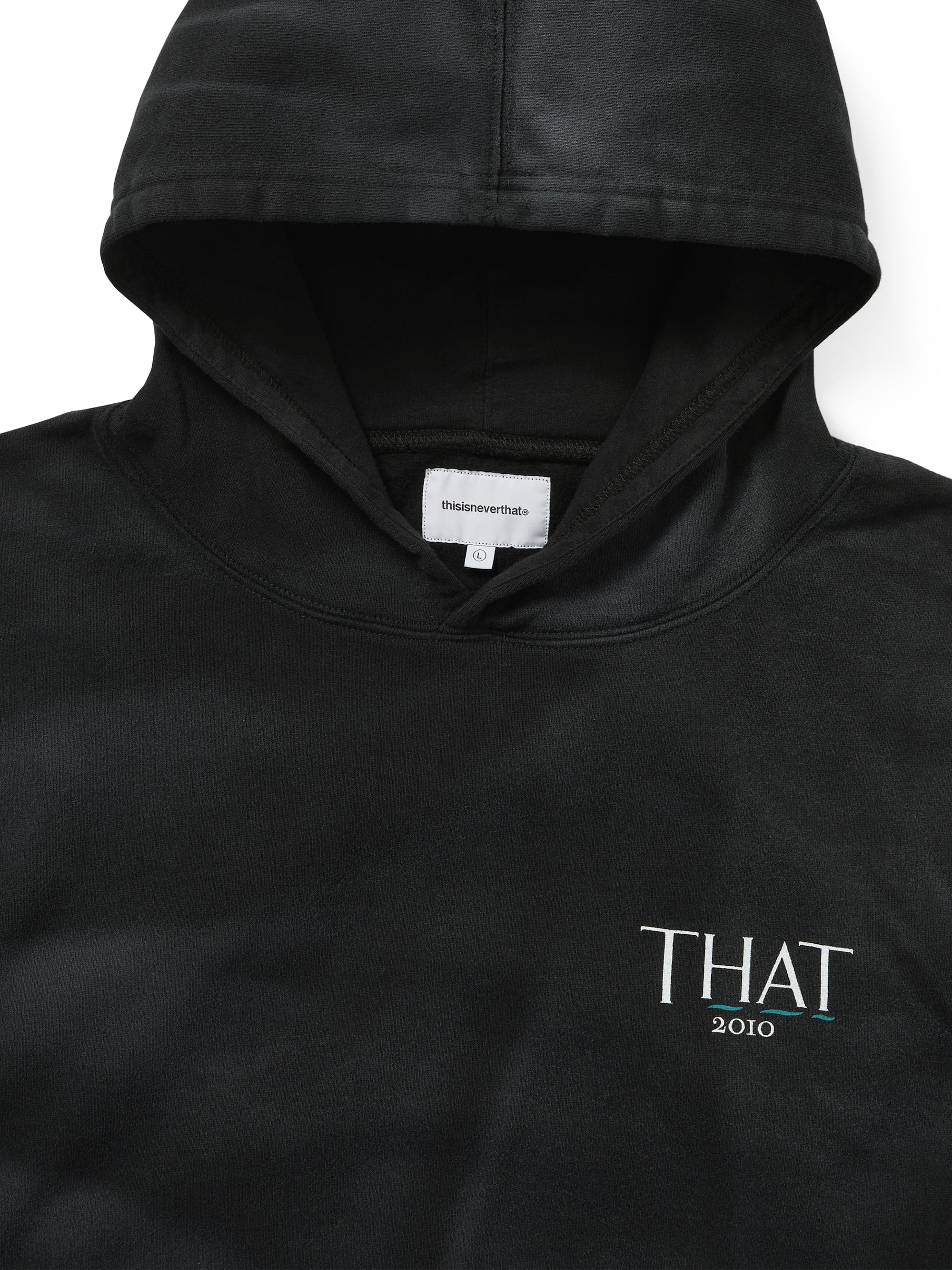 thisisneverthat - Faded THAT 2010 Hoodie (Black) product image 2 | TRAB K-Fashion Australia