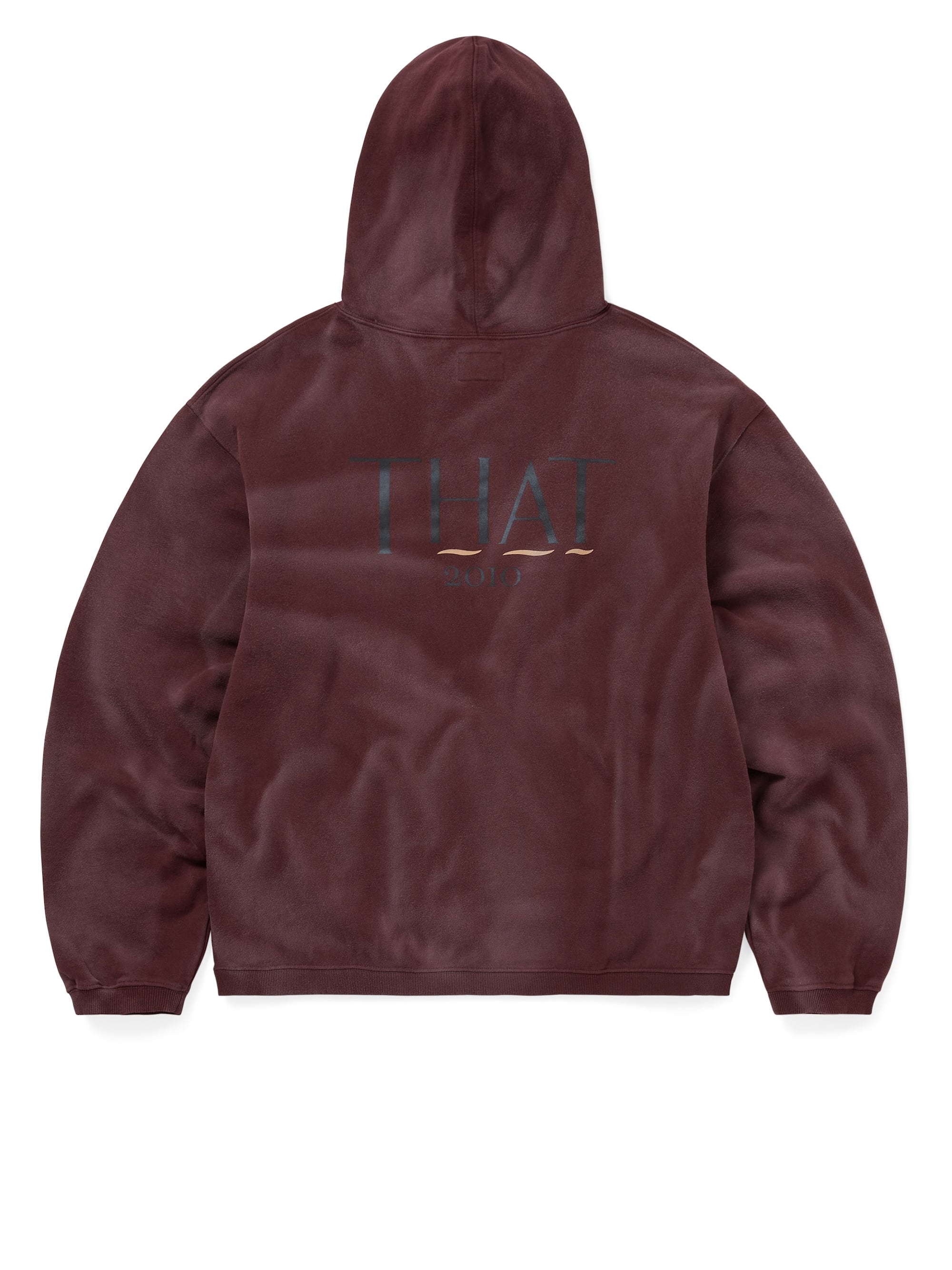 thisisneverthat - Faded THAT 2010 Hoodie (Burgundy) product image 4 | TRAB K-Fashion Australia