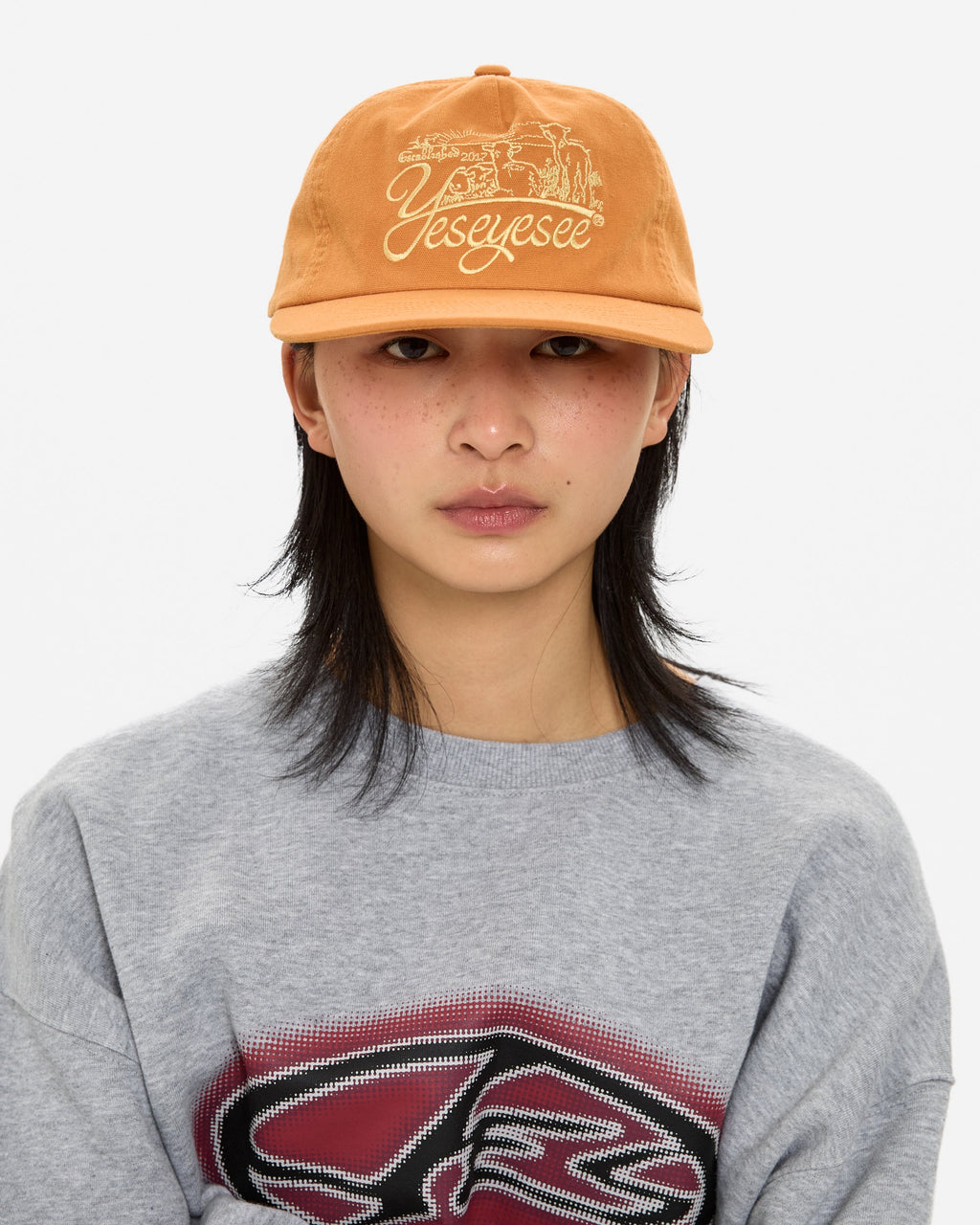 yeseyesee - Field Cap (Orange) product image 6 | TRAB K-Fashion Australia