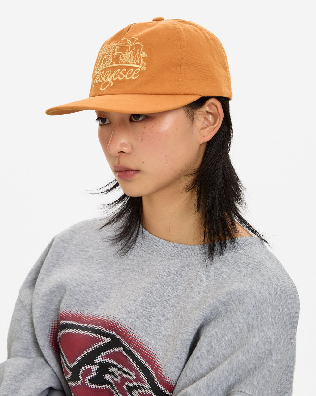 yeseyesee - Field Cap (Orange) product image 7 | TRAB K-Fashion Australia