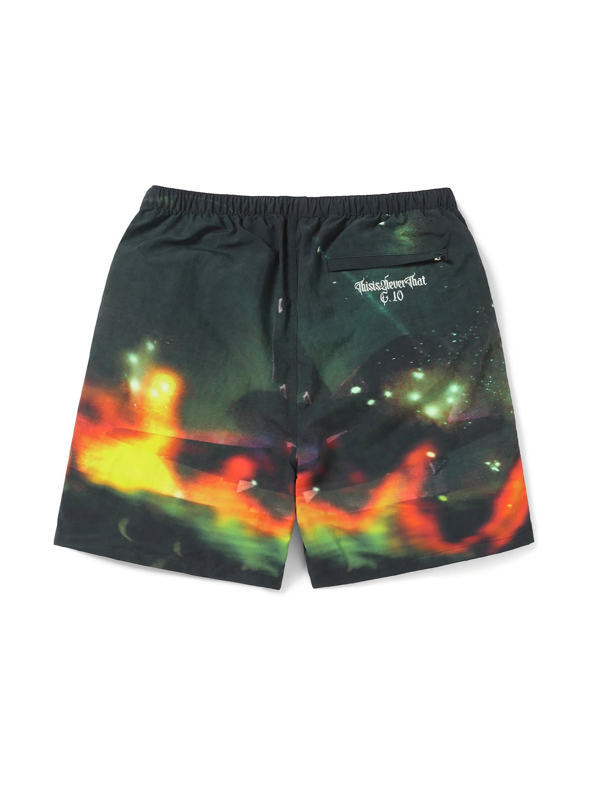 thisisneverthat - Flame Jogging Short (Black) product image 7 | TRAB K-Fashion Australia