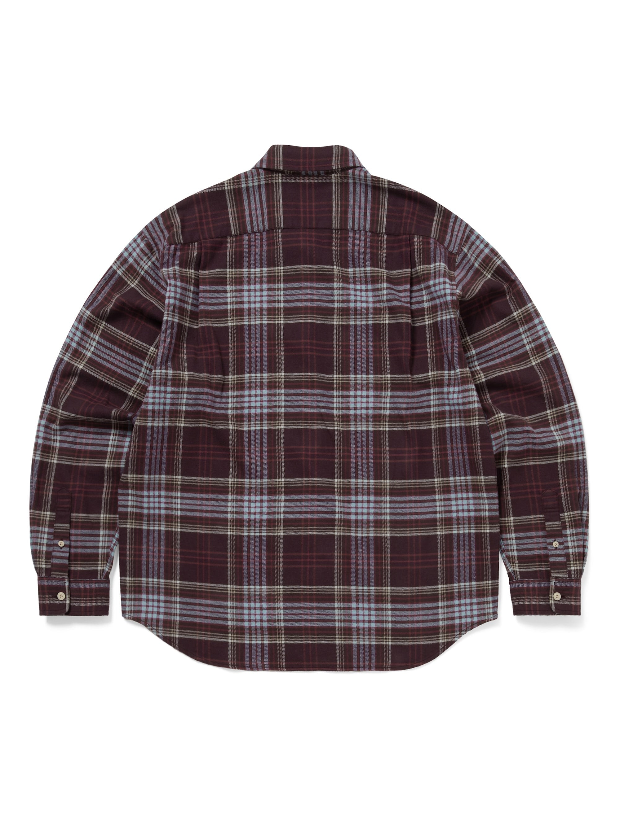 thisisneverthat - Flannel Check Shirt (Burgundy) product image 3 | TRAB K-Fashion Australia