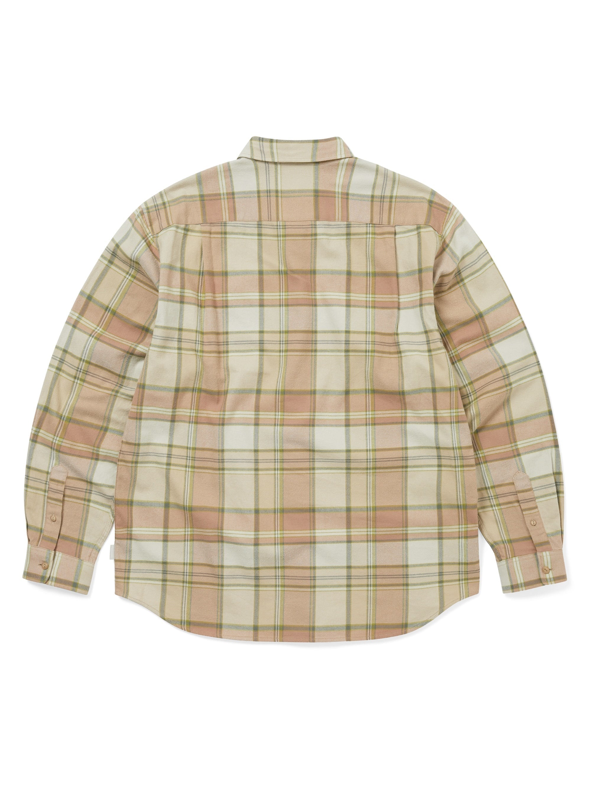 thisisneverthat - Flannel Check Shirt (Coral) product image 3 | TRAB K-Fashion Australia