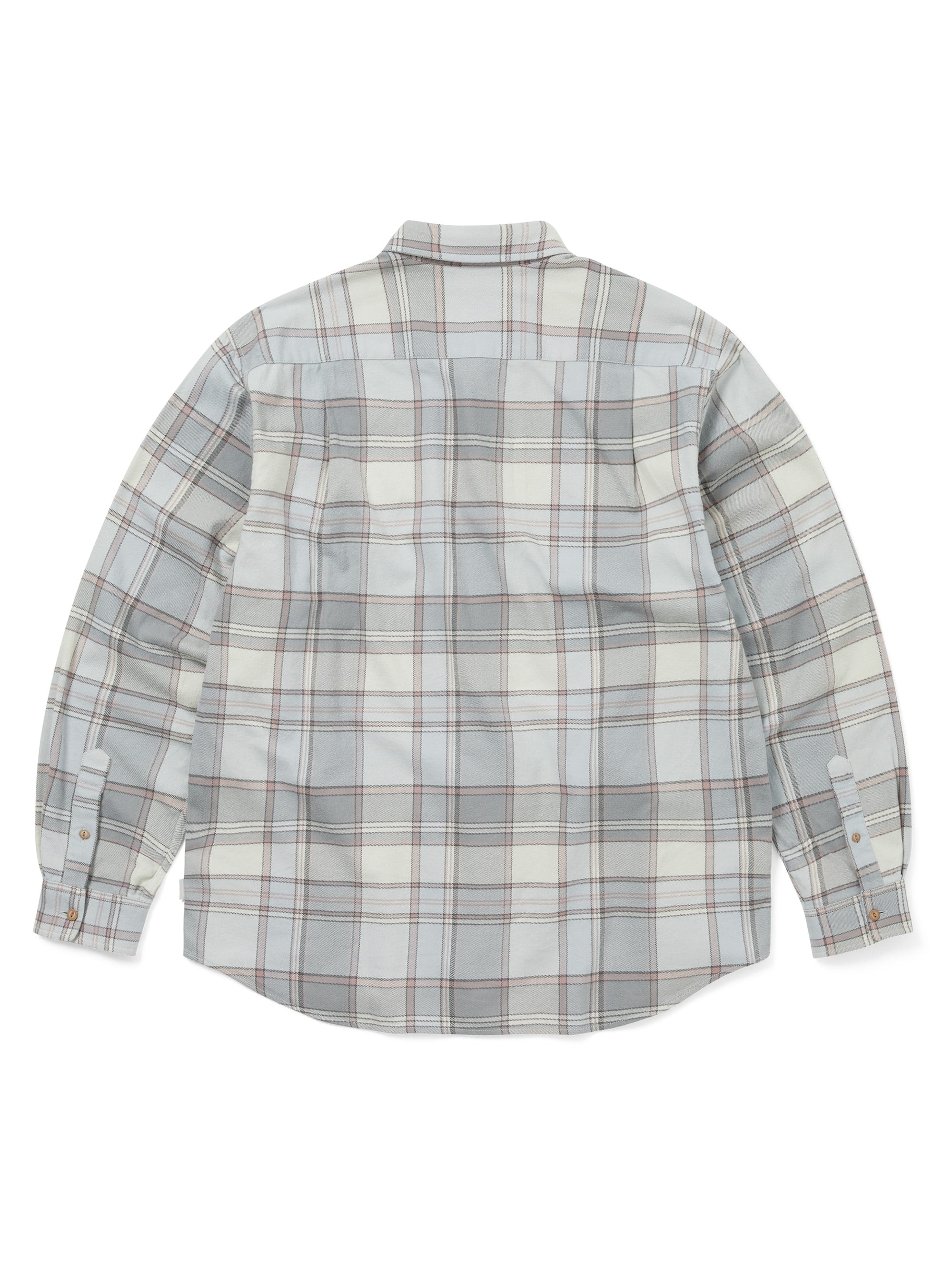 thisisneverthat - Flannel Check Shirt (Grey) product image 3 | TRAB K-Fashion Australia