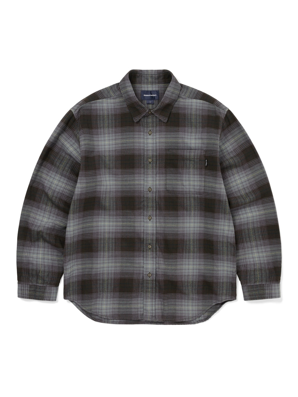 thisisneverthat - Flannel Check Shirt (Black) product image 1 | TRAB K-Fashion Australia
