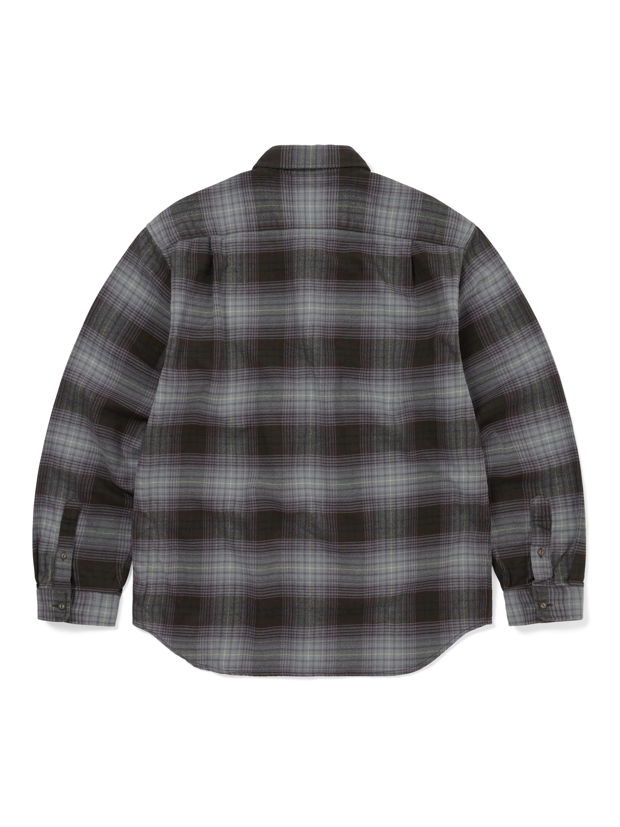 thisisneverthat - Flannel Check Shirt (Off Black) product image 3 | TRAB K-Fashion Australia