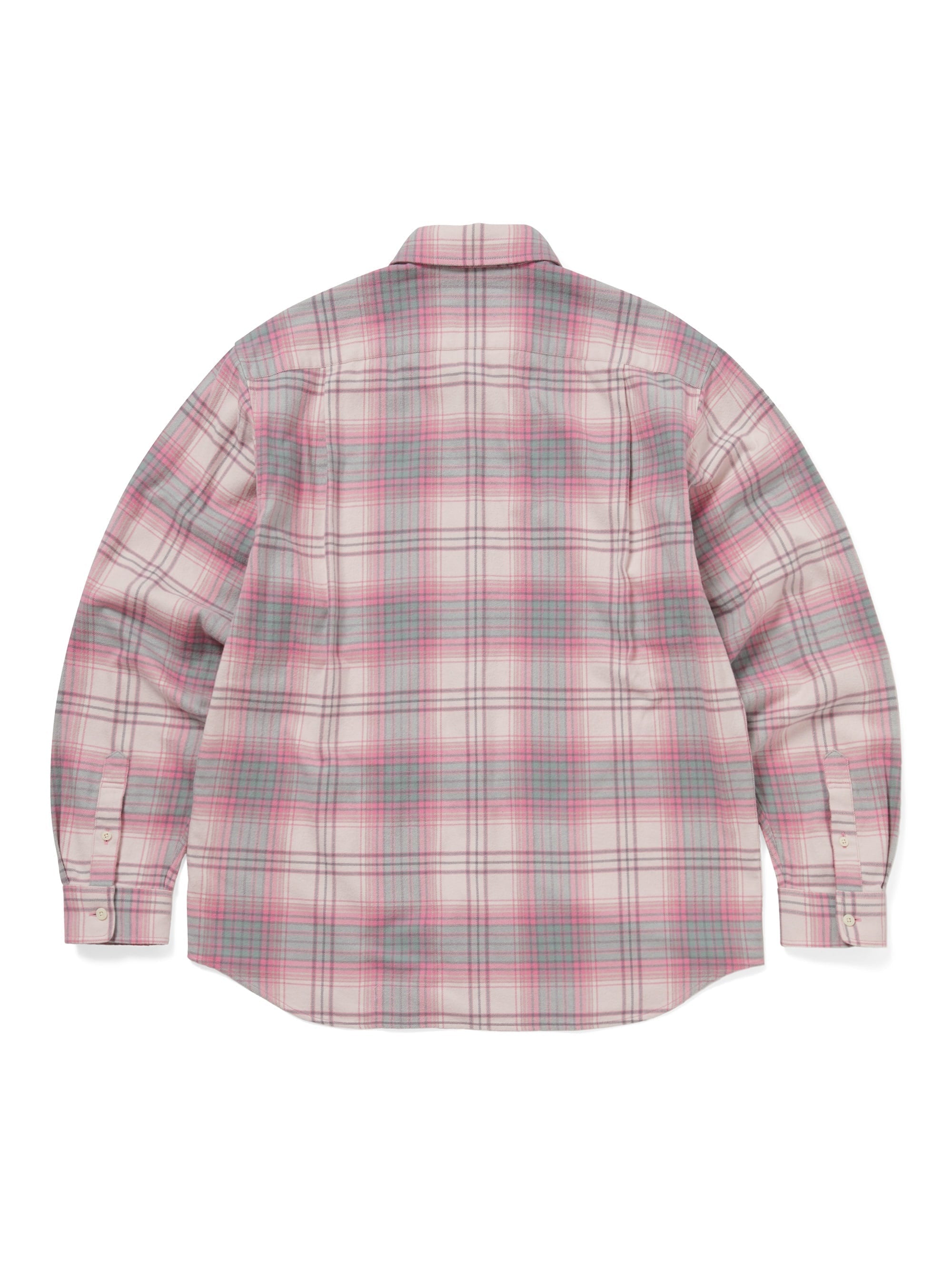 thisisneverthat - Flannel Check Shirt (Pink) product image 3 | TRAB K-Fashion Australia
