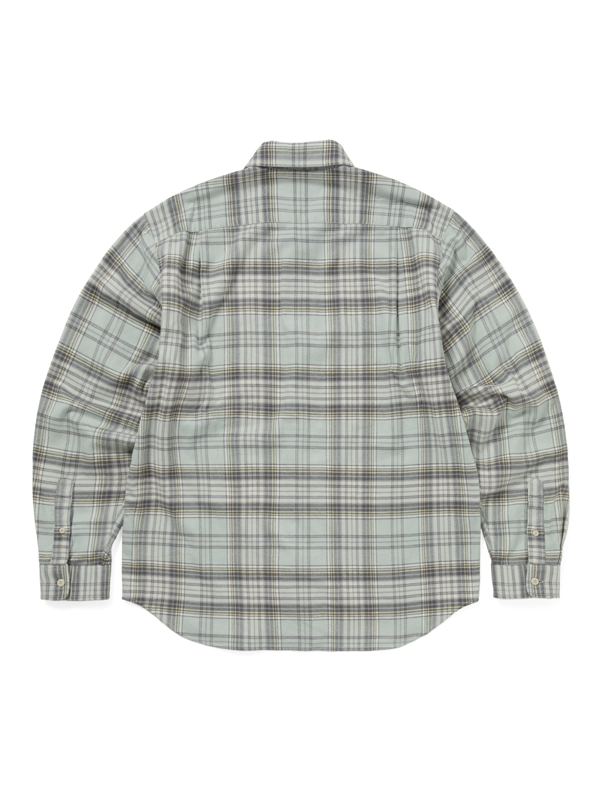 thisisneverthat - Flannel Check Shirt (Sage) product image 3 | TRAB K-Fashion Australia