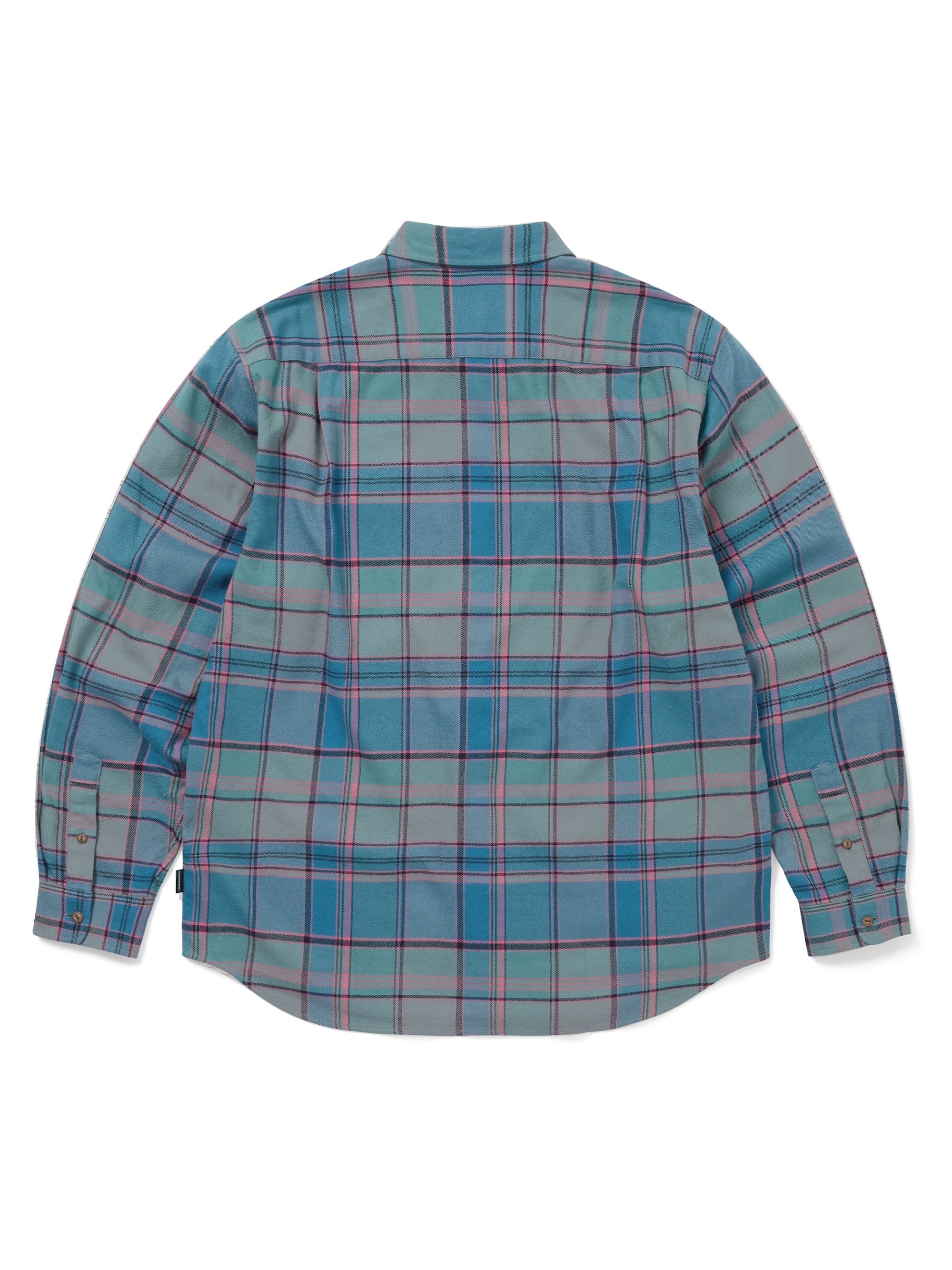 thisisneverthat - Flannel Check Shirt (Teal Blue) product image 3 | TRAB K-Fashion Australia