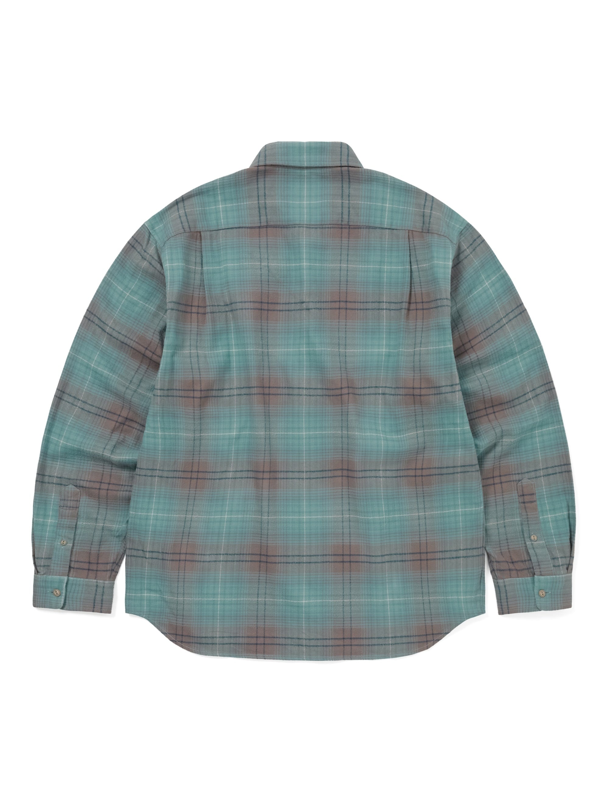 thisisneverthat - Flannel Check Shirt (Teal) product image 3 | TRAB K-Fashion Australia