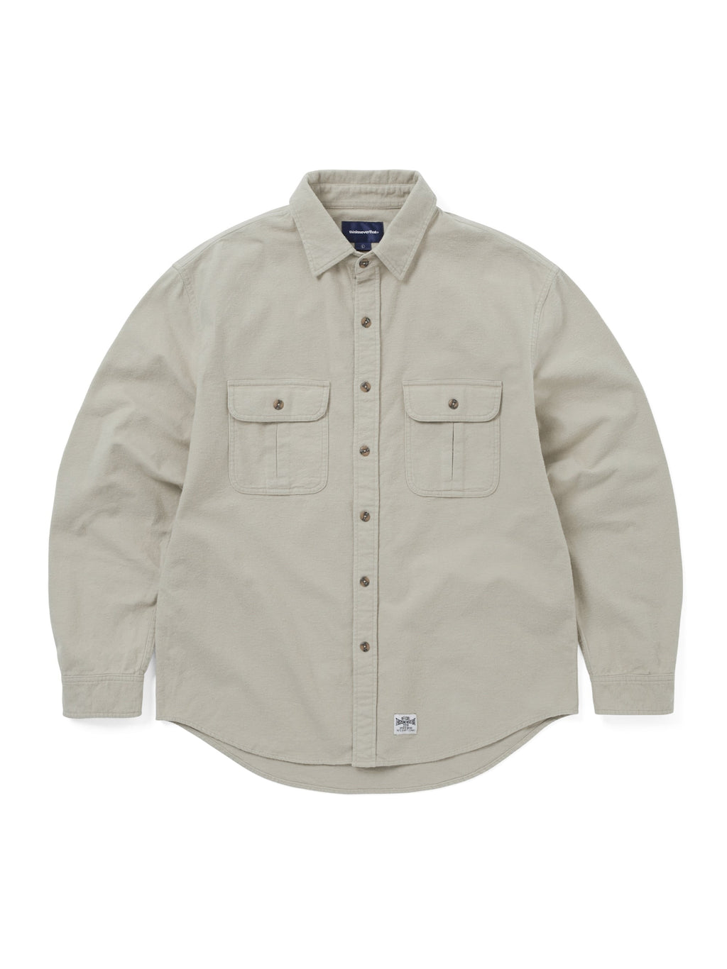 thisisneverthat - Flannel Country Shirt (Khaki) product image 1 | TRAB K-Fashion Australia