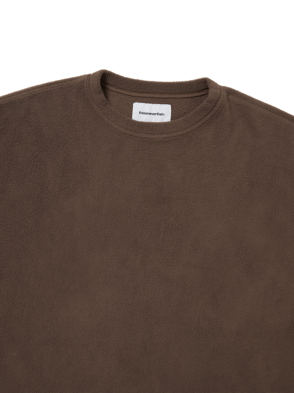 thisisneverthat - Fleece Crew (Brown) product image 2 | TRAB K-Fashion Australia