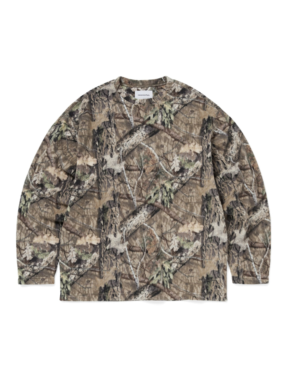 thisisneverthat - Fleece Crew (Camo) product image 1 | TRAB K-Fashion Australia