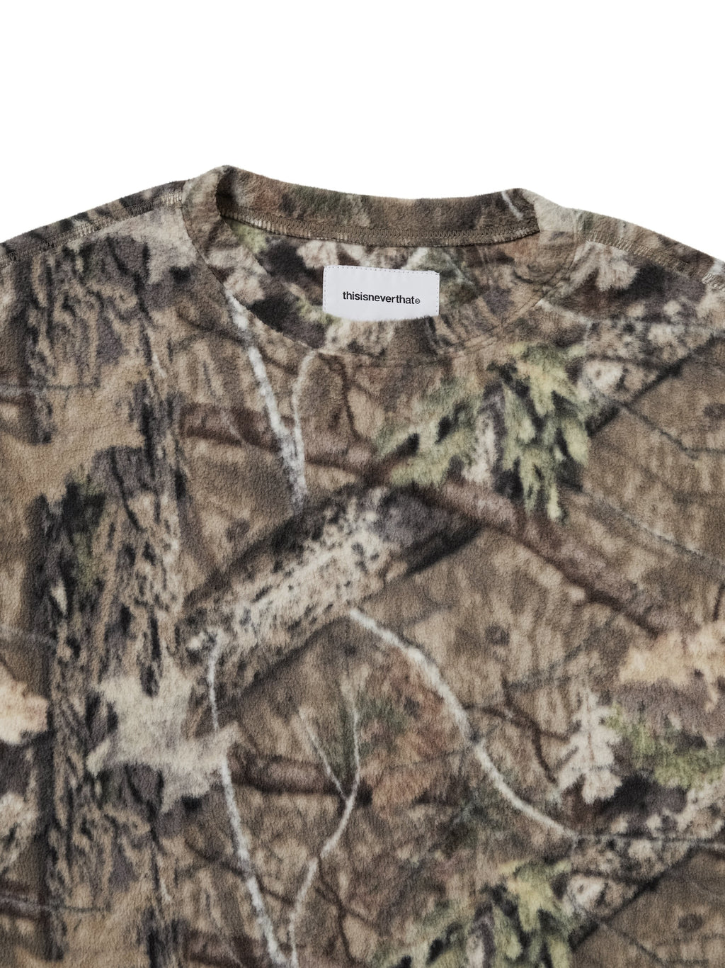 thisisneverthat - Fleece Crew (Camo) product image 2 | TRAB K-Fashion Australia