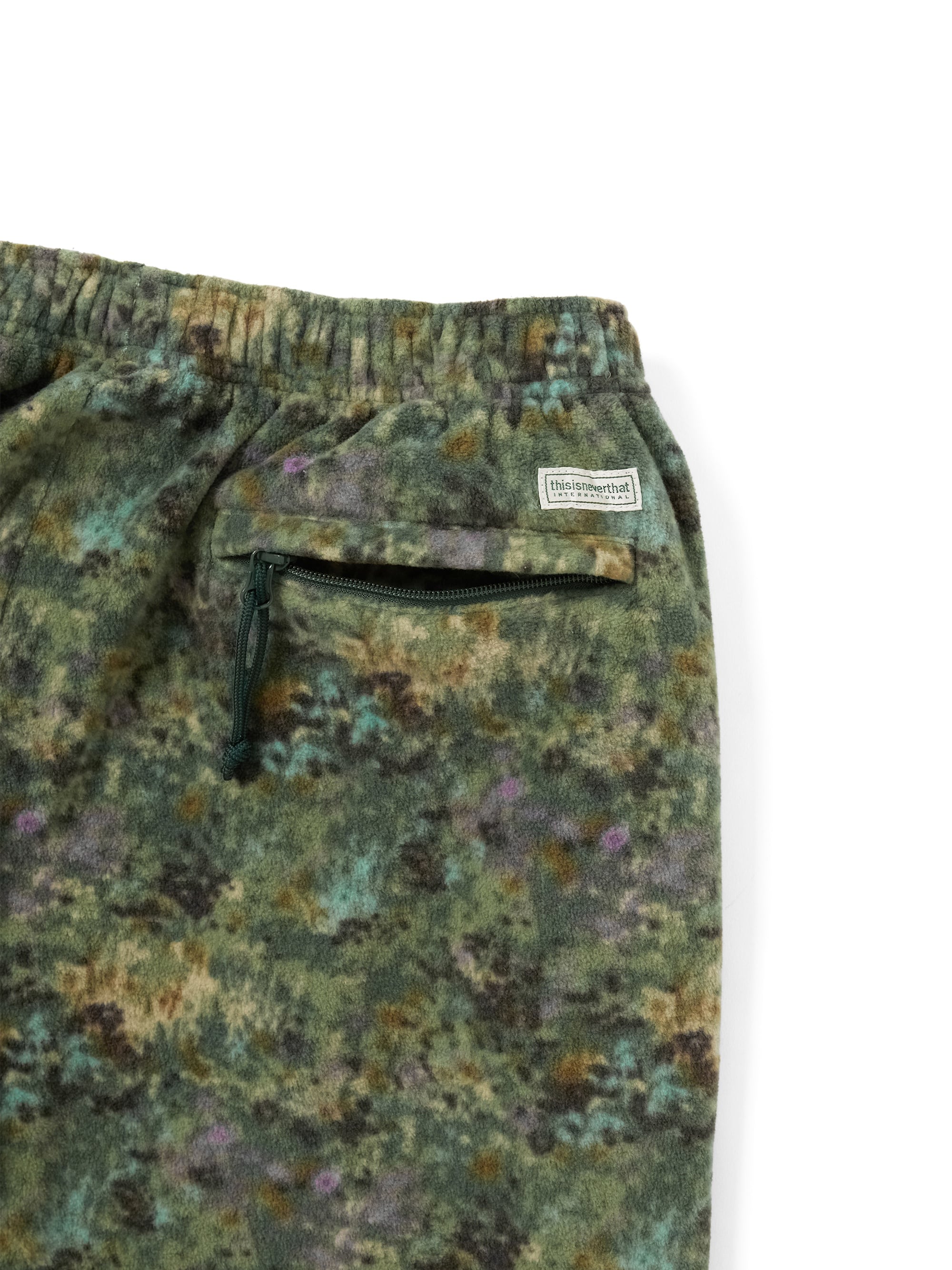thisisneverthat - Fleece Pant Floral (Olive) product image 3 | TRAB K-Fashion Australia