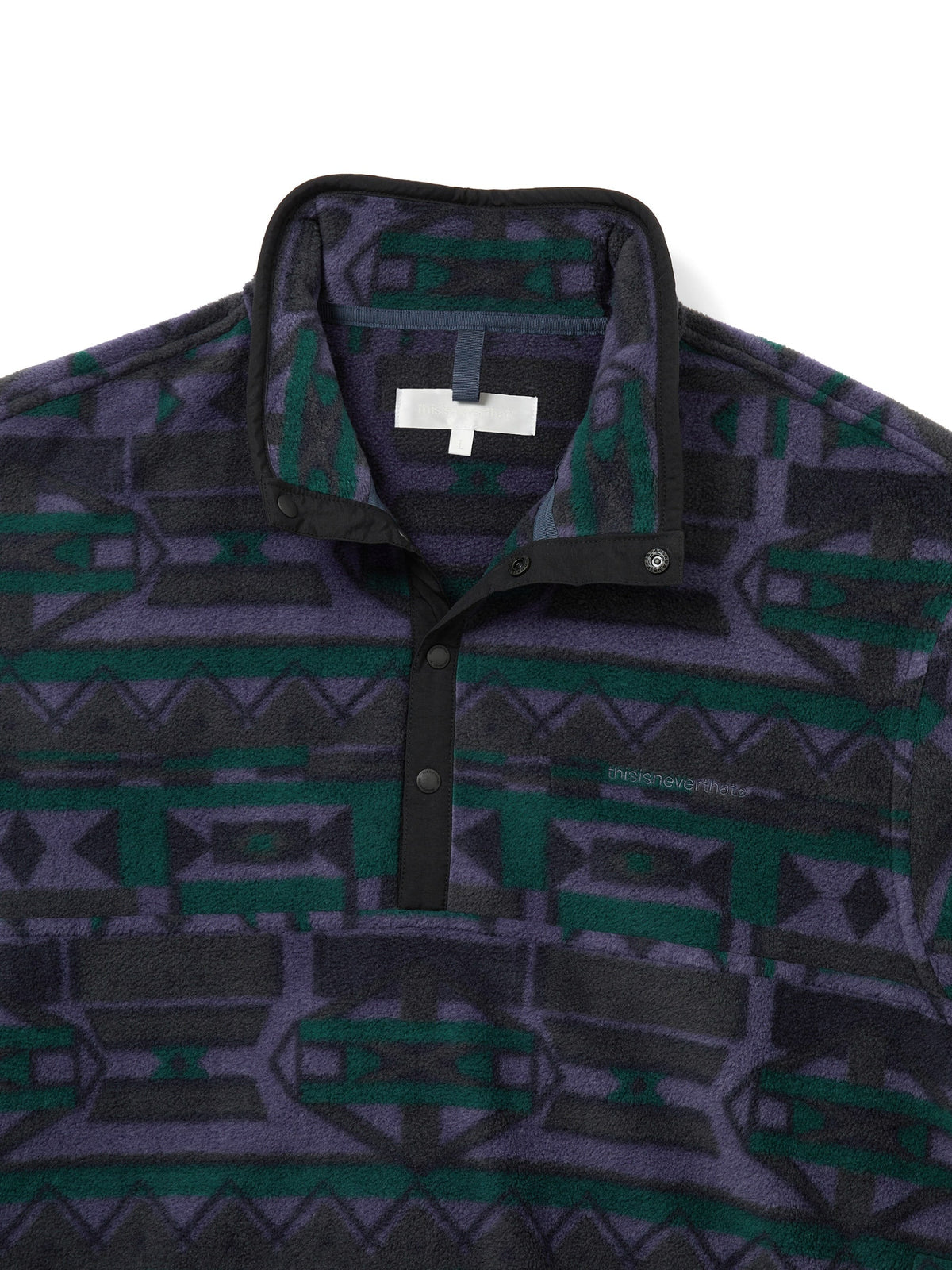 thisisneverthat - Fleece Pullover (Dark Navy) product image 2 | TRAB K-Fashion Australia