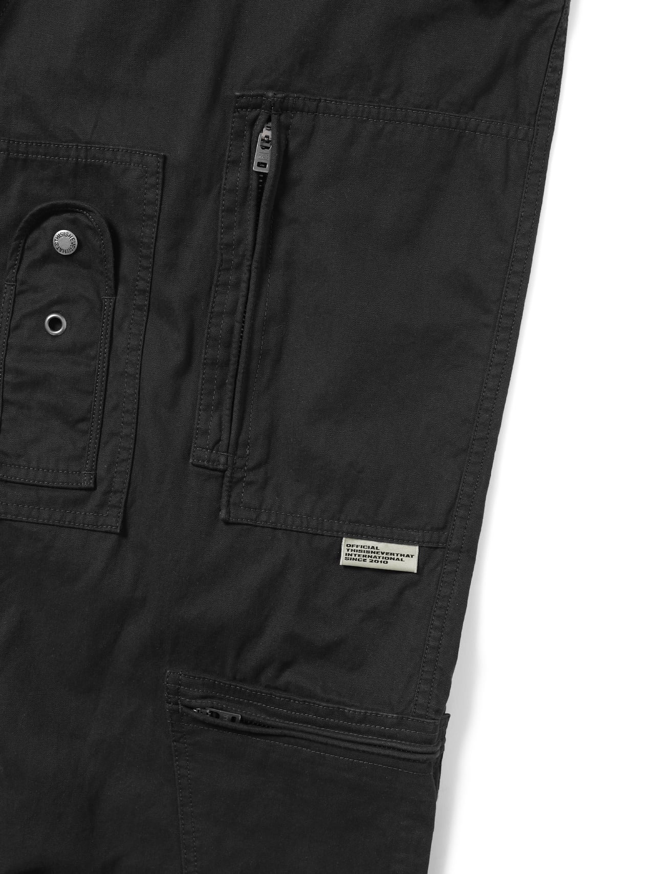 thisisneverthat - Flight Cargo Pant (Black) product image 4 | TRAB K-Fashion Australia