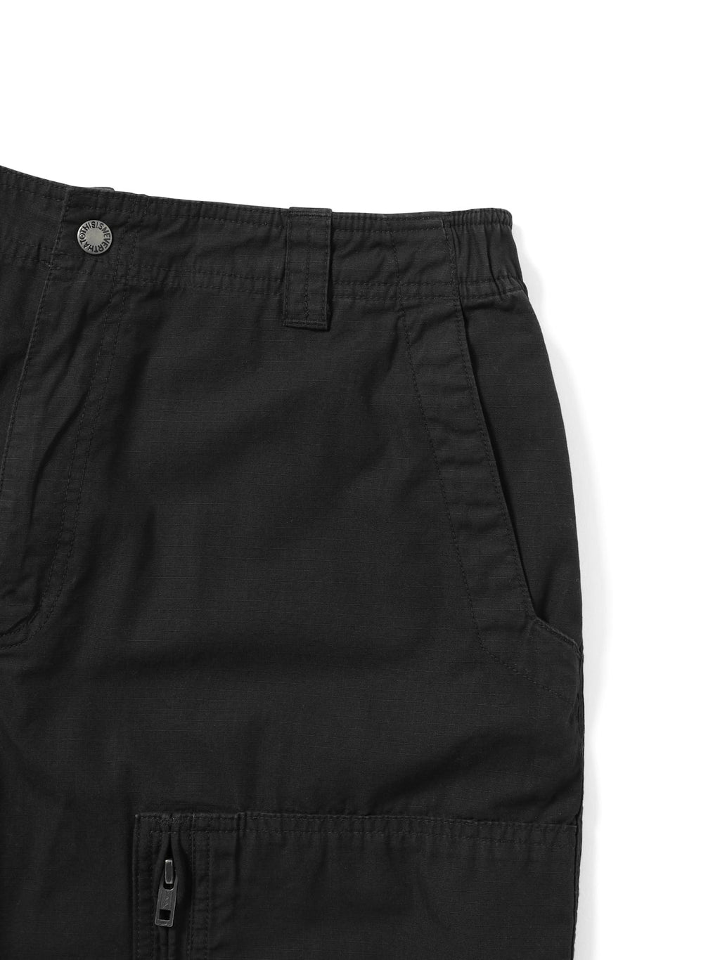 thisisneverthat - (SS24) Flight Cargo Short (Black) product image 3 | TRAB K-Fashion Australia