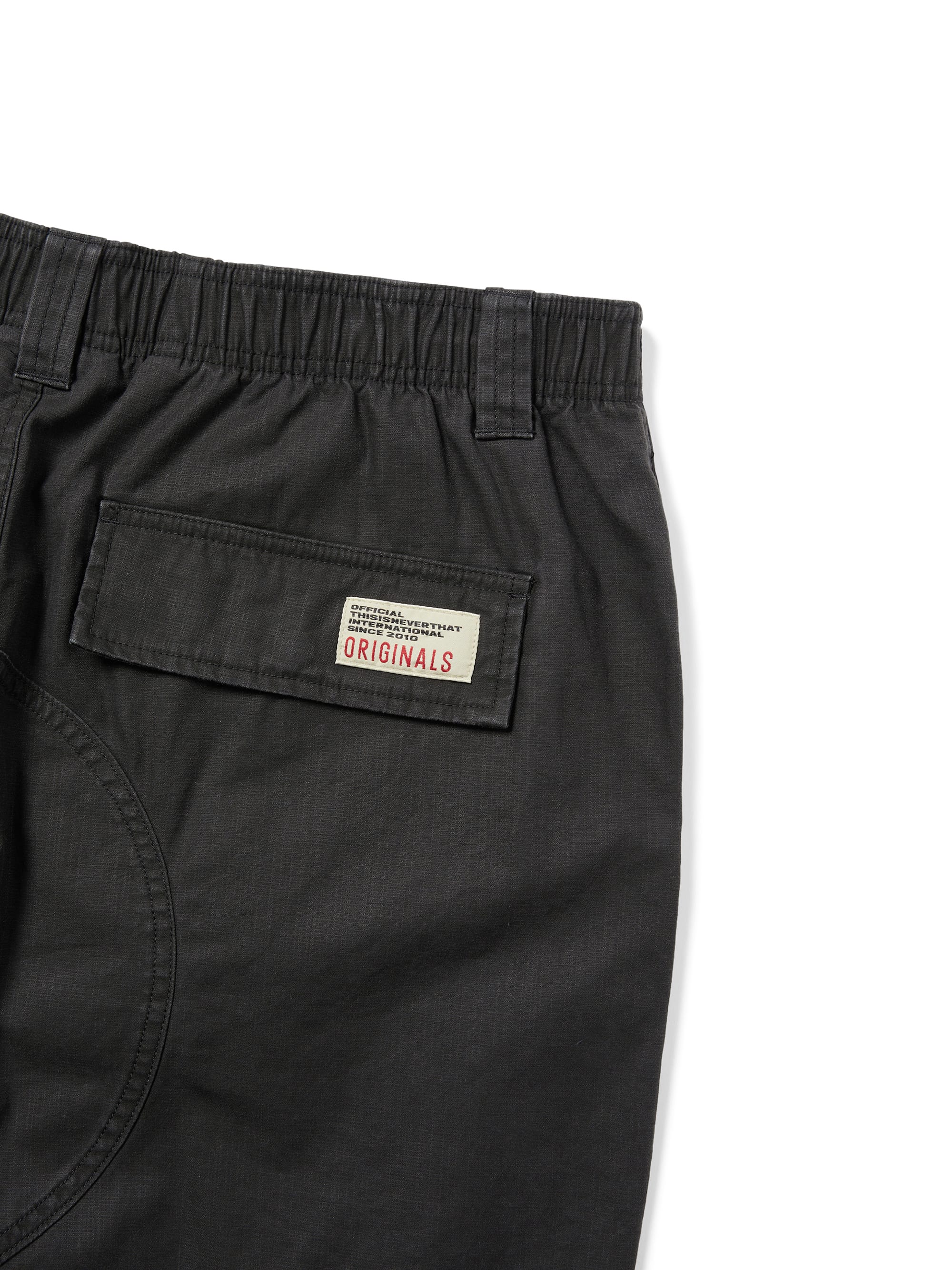 thisisneverthat - Flight Cargo Short (Washed Black) product image 3 | TRAB K-Fashion Australia