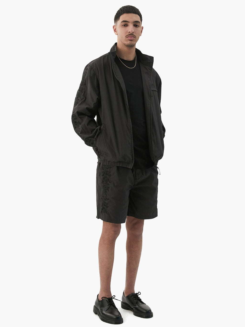 thisisneverthat - Floral Embroidered Short (black) product image 6 | TRAB K-Fashion Australia