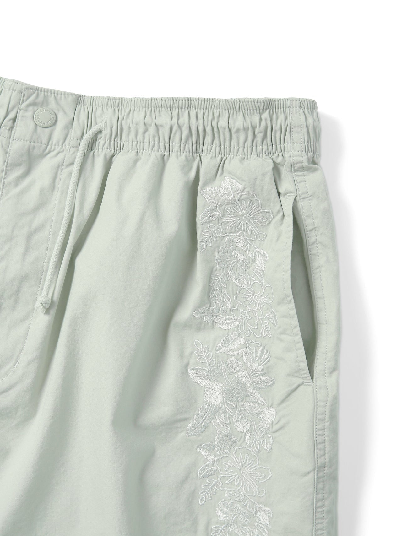 thisisneverthat - Floral Embroidered Short (mint) product image 3 | TRAB K-Fashion Australia