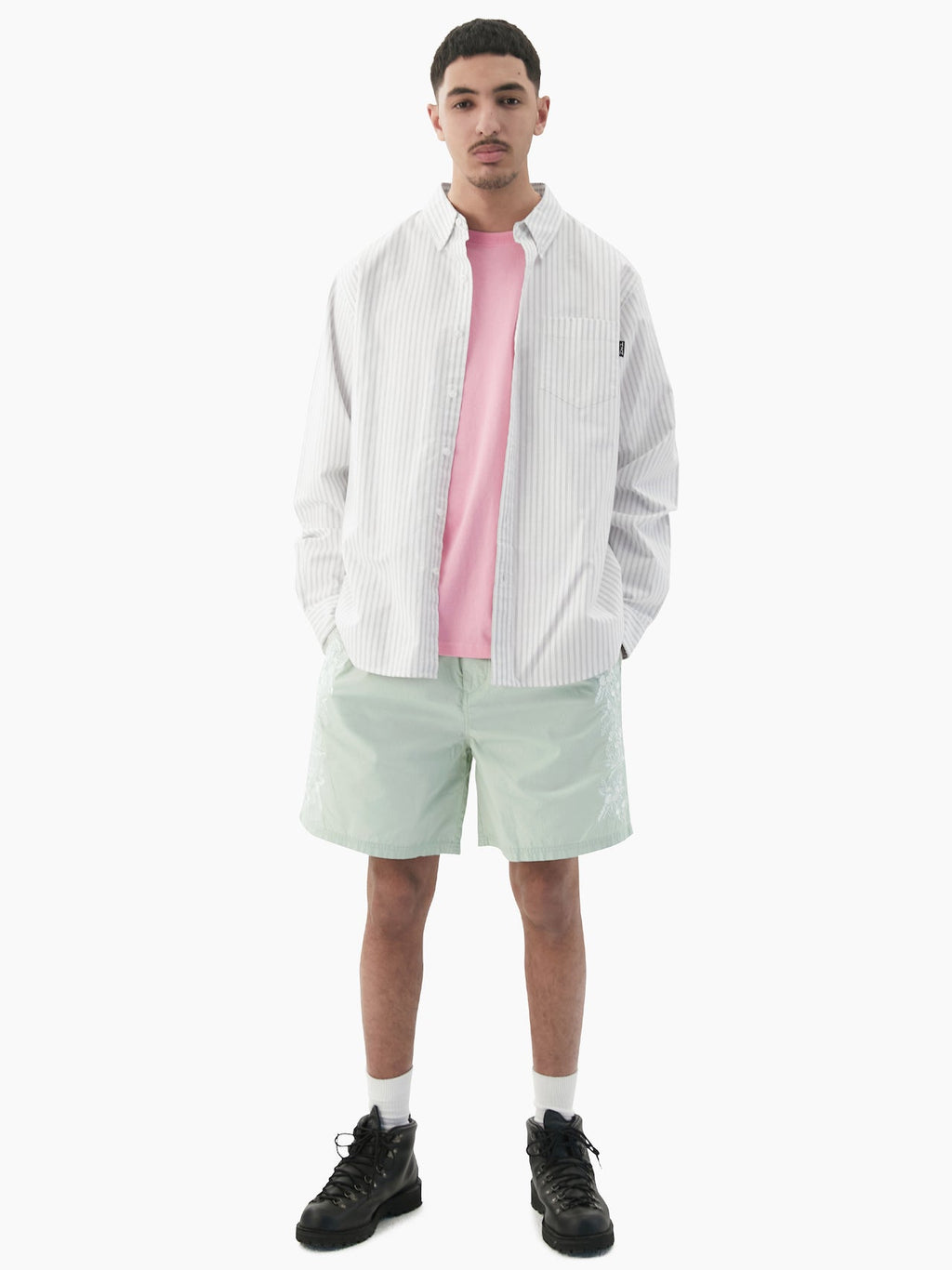 thisisneverthat - Floral Embroidered Short (mint) product image 6 | TRAB K-Fashion Australia