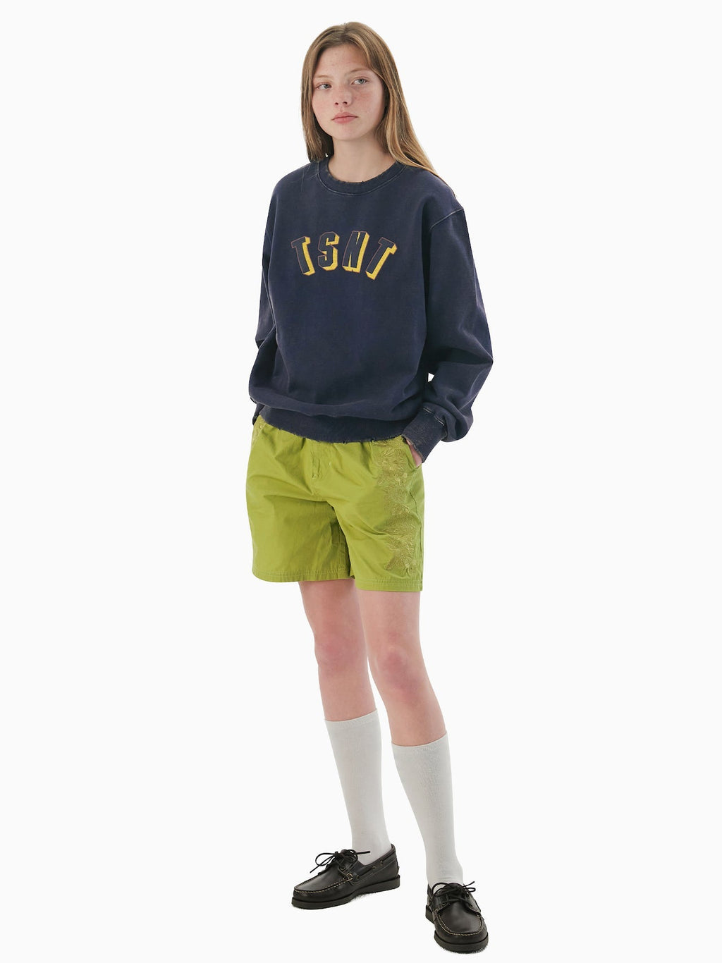 thisisneverthat - Floral Embroidered Short (olive) product image 6 | TRAB K-Fashion Australia